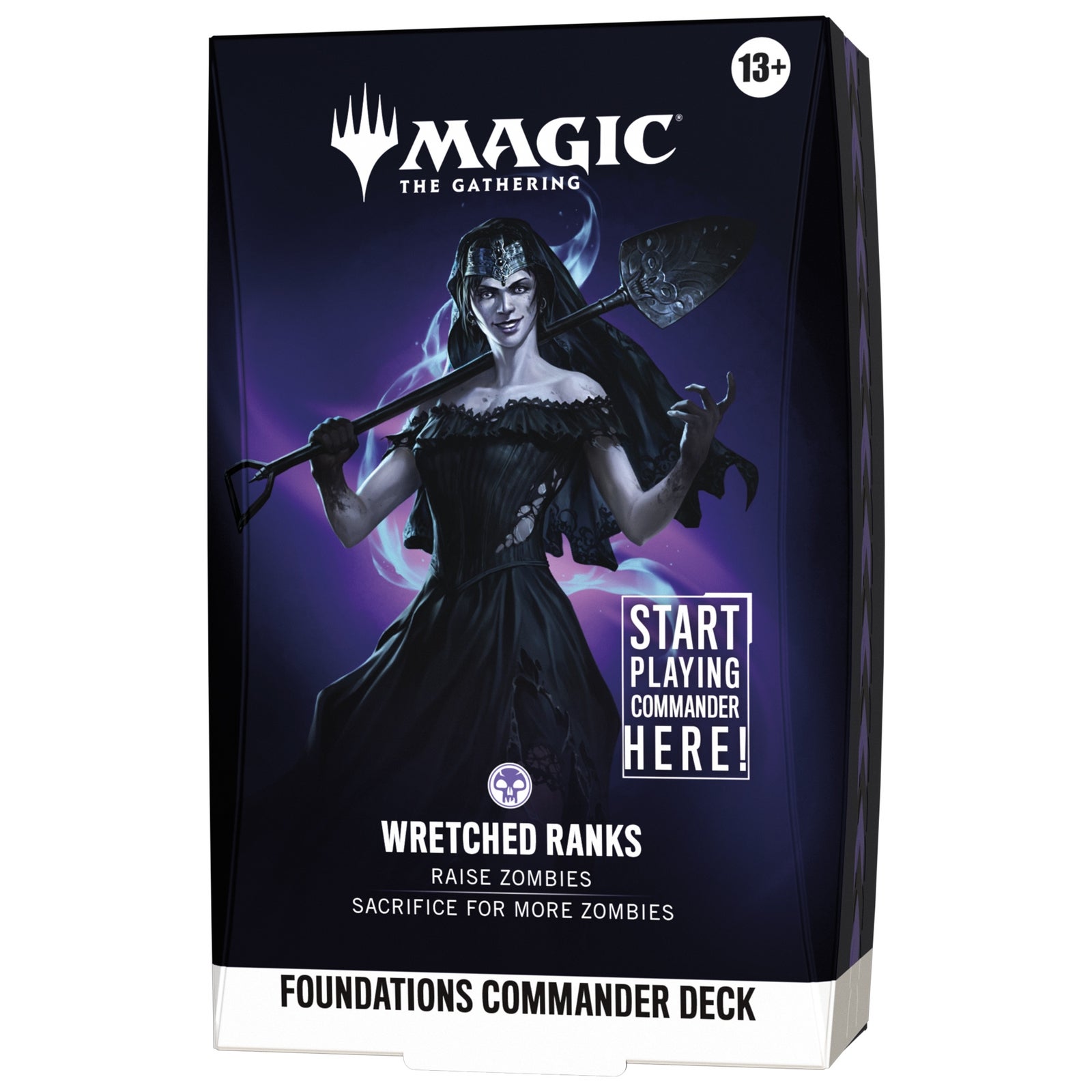 Magic: The Gathering Foundations Wretched Ranks Starter Commander Deck