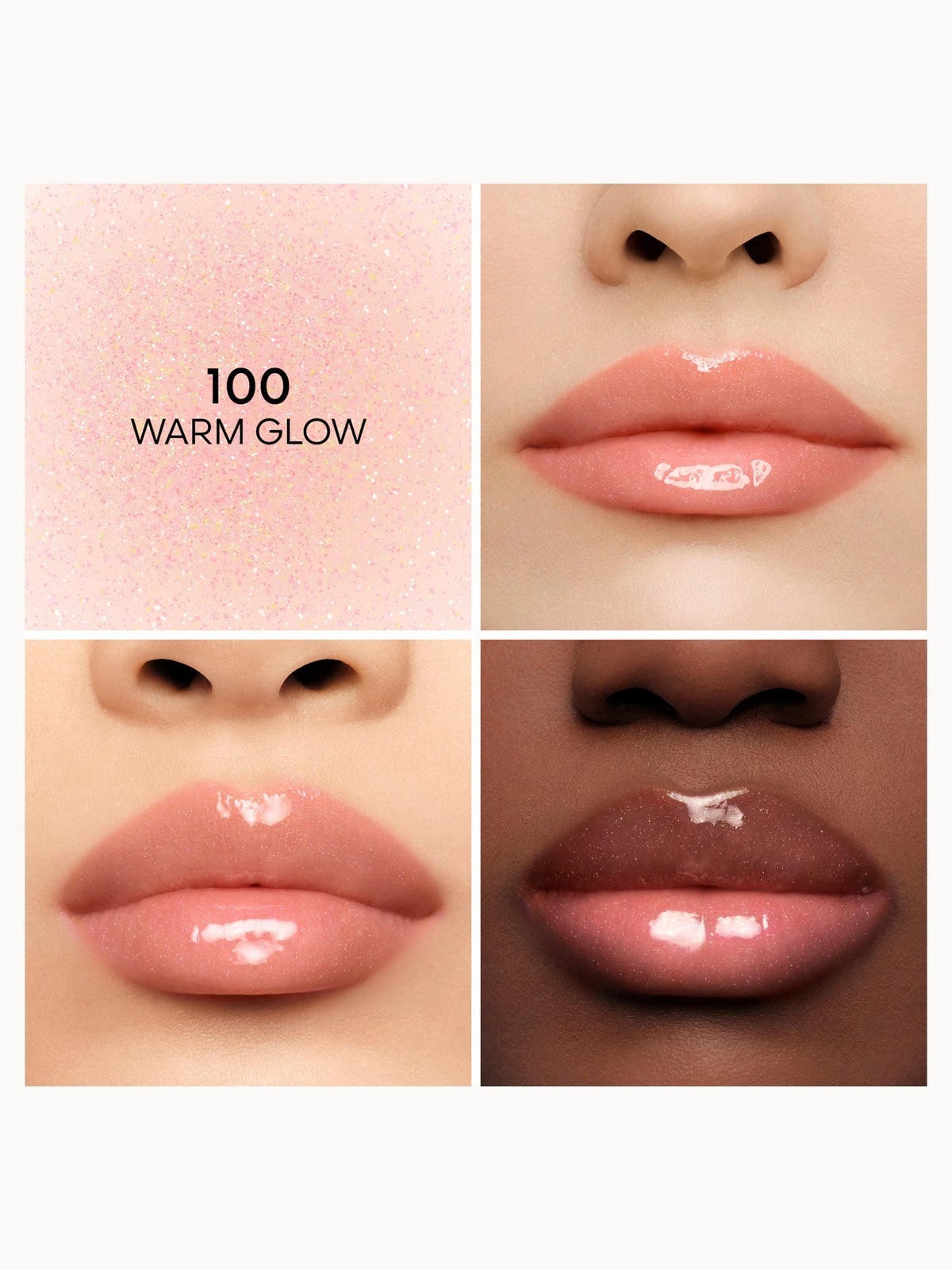 GUERLAIN KissKiss Bee Glow Plump 9.5ml (Various Shades) - 100 Warm Glow 2