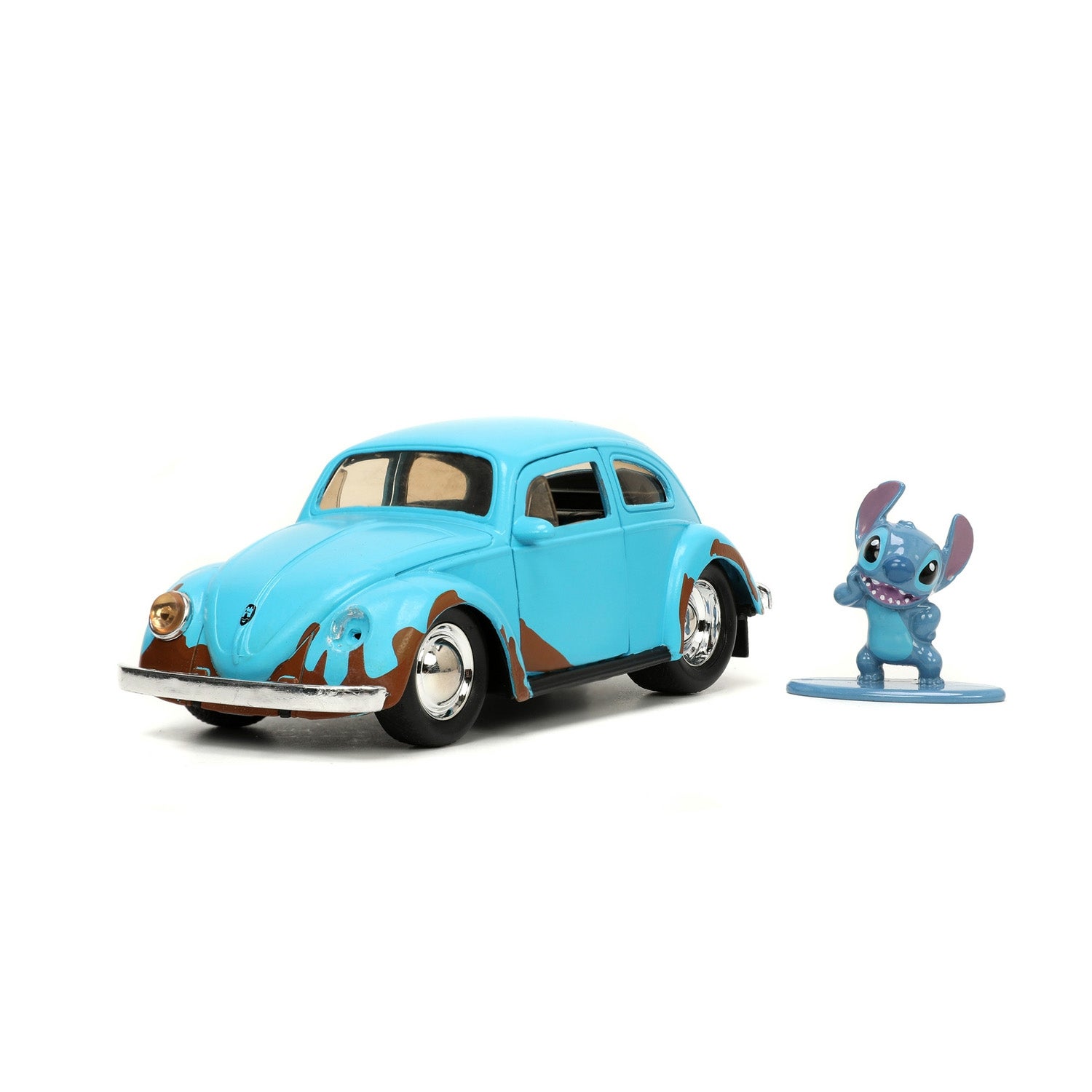 Lilo And Stitch 1959 VW Beetle W/Figure 1:32 Jada Toys