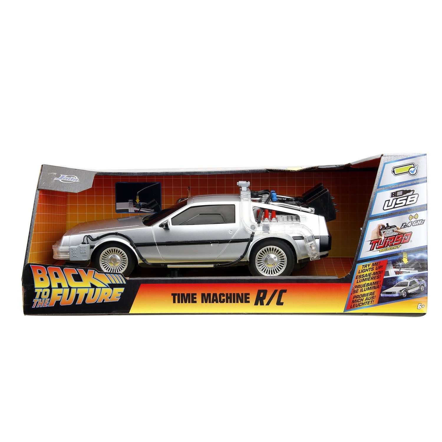 Jada Toys Back To The Future Time Machine 1, 16 Rc Jada Rc