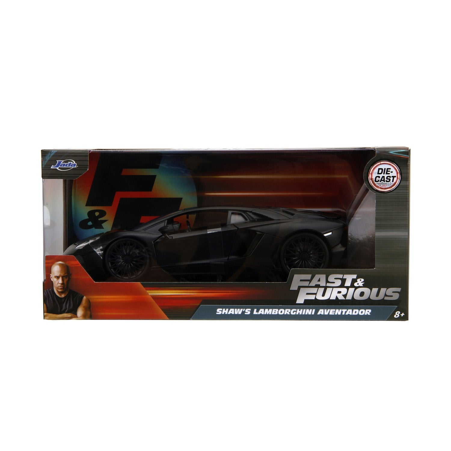 Fast & Furious Shaw's Lamborghini Aventador 1:24 Jada Toys
