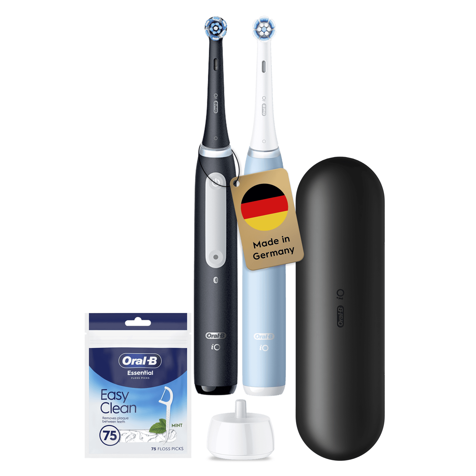 Oral-B Elektrische Zahnbürste Mit 2. Handstück Io Series 3N Matt Black/Ice Blue - Bild 12