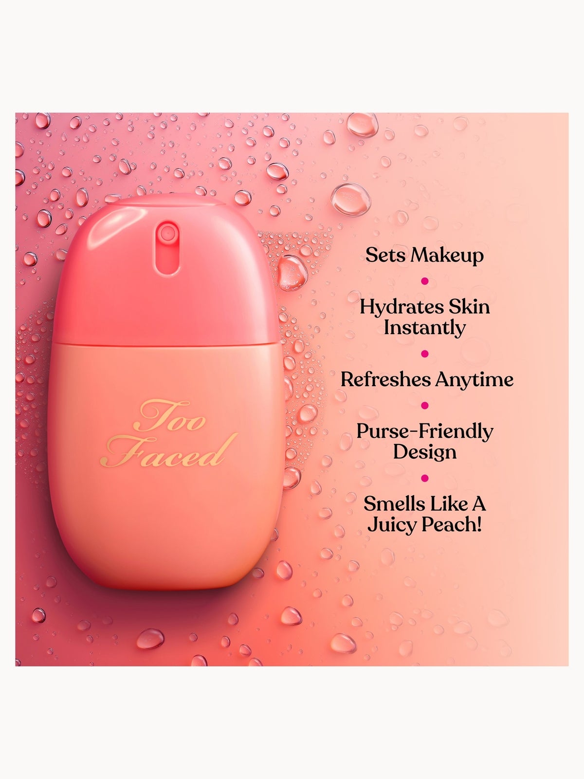 Too Faced Peach Mist Setting Spray 50ml 4