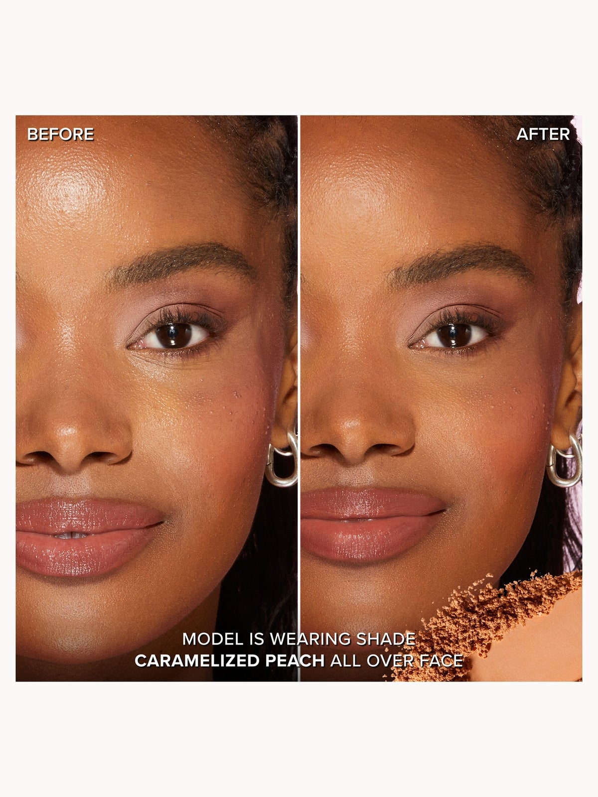 Too Faced Peach Perfector Setting Powder (Various Shades) - Caramelized Peach 4