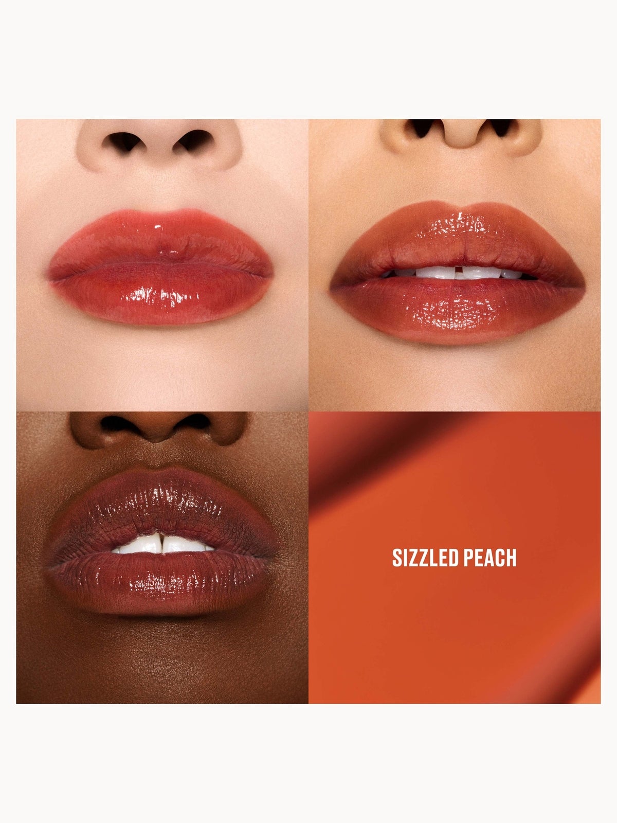 MAC Lustreglass Stainglass Lip Tint (Various Shades) - Sizzled Peach 3