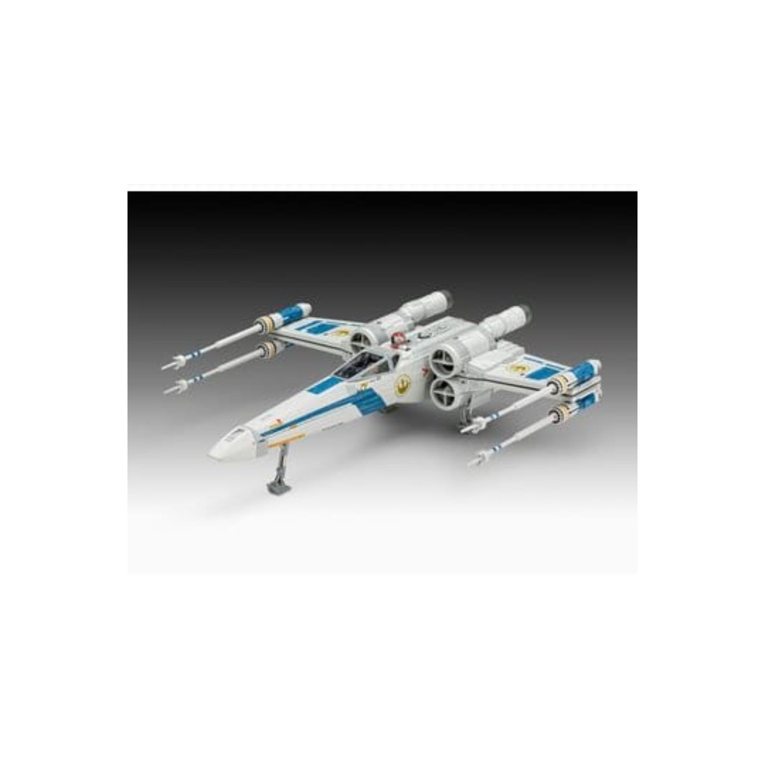 Star Wars The Mandalorian and Grogu Revell Model Set Model Kit 1/57 New Republic X-Wing Fighter 22 cm