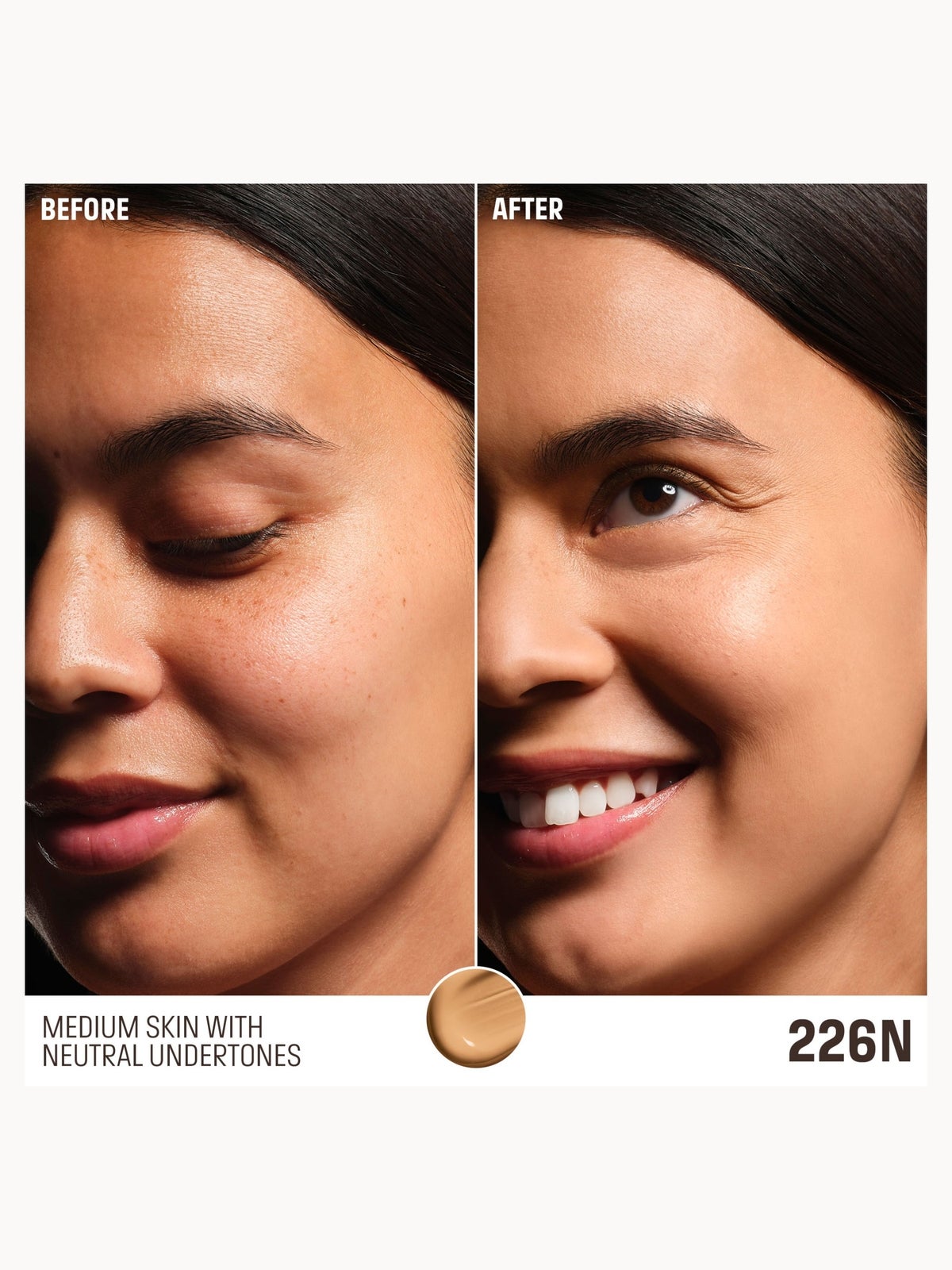MAKE UP FOR EVER HD Skin Balancing & Perfecting Foundation (Various Shades) - 226N Cedar 2