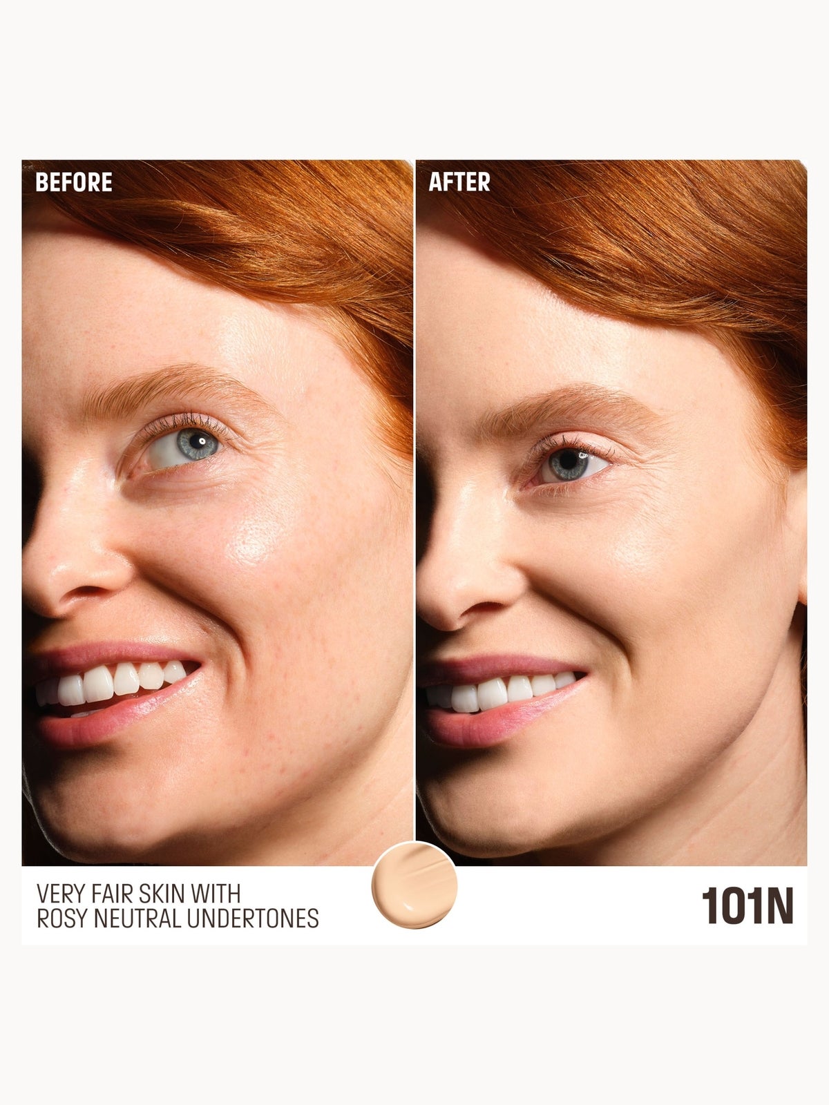 MAKE UP FOR EVER HD Skin Balancing & Perfecting Foundation (Various Shades) - 101N Porcelain 2