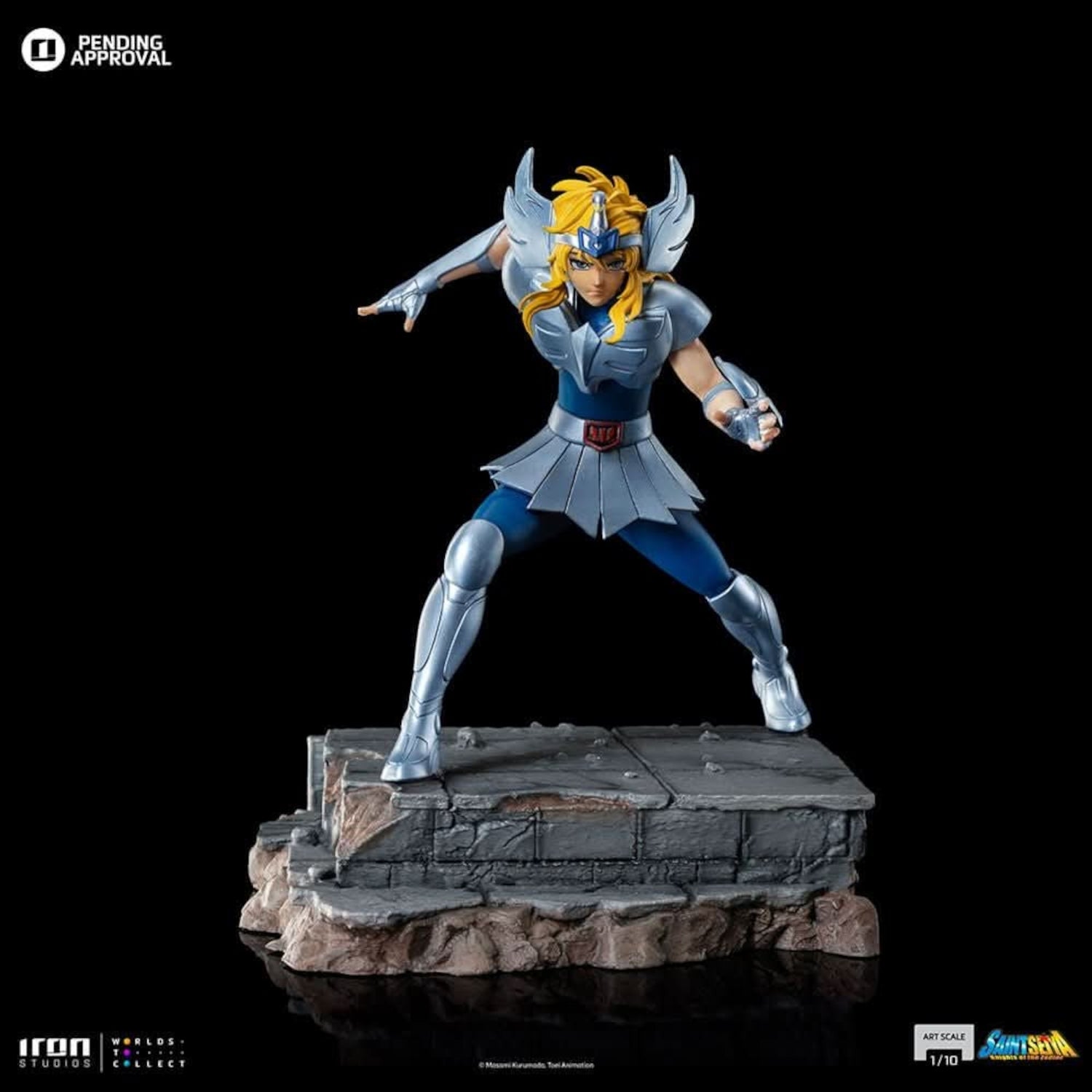 Iron Studios Saint Seiya Cygnus Hyoga Art Scale 1/10 Statue