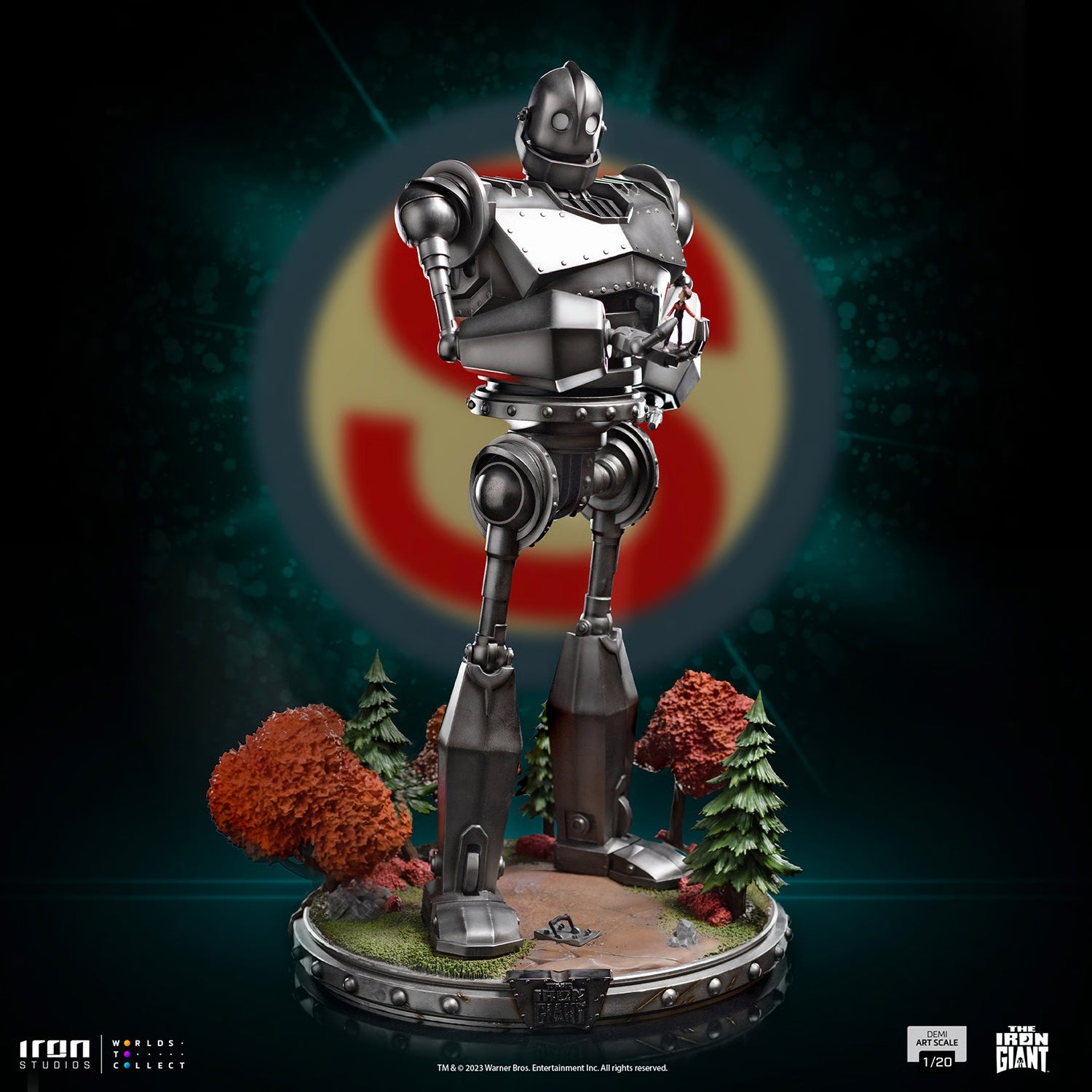 Iron Studios Iron Giant & Hogarth Hughes Demi Scale 1/20 Statue