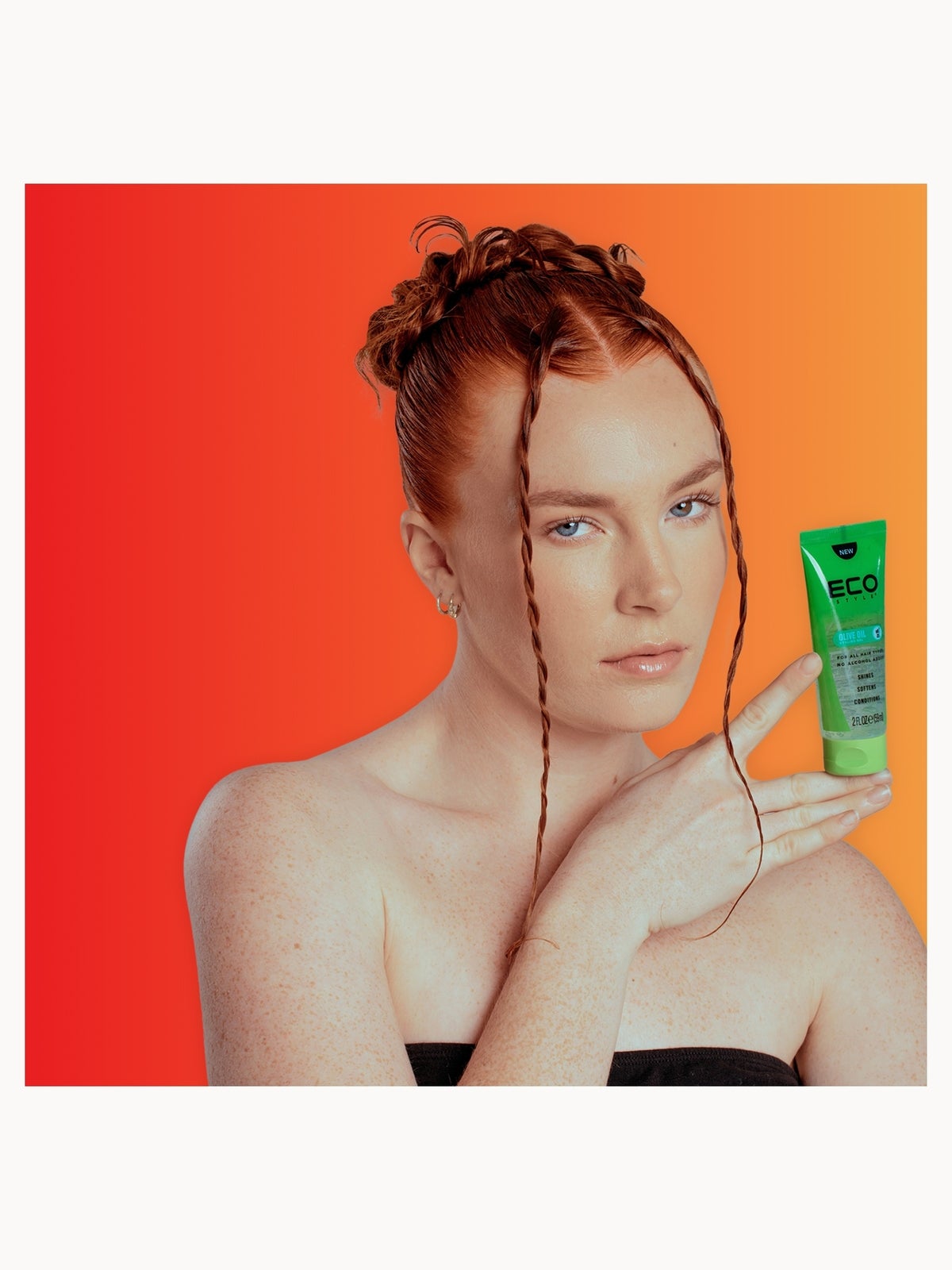 EcoStyle Olive Oil Styling Gel Green (Trial/Travel) Mini 56ml 4