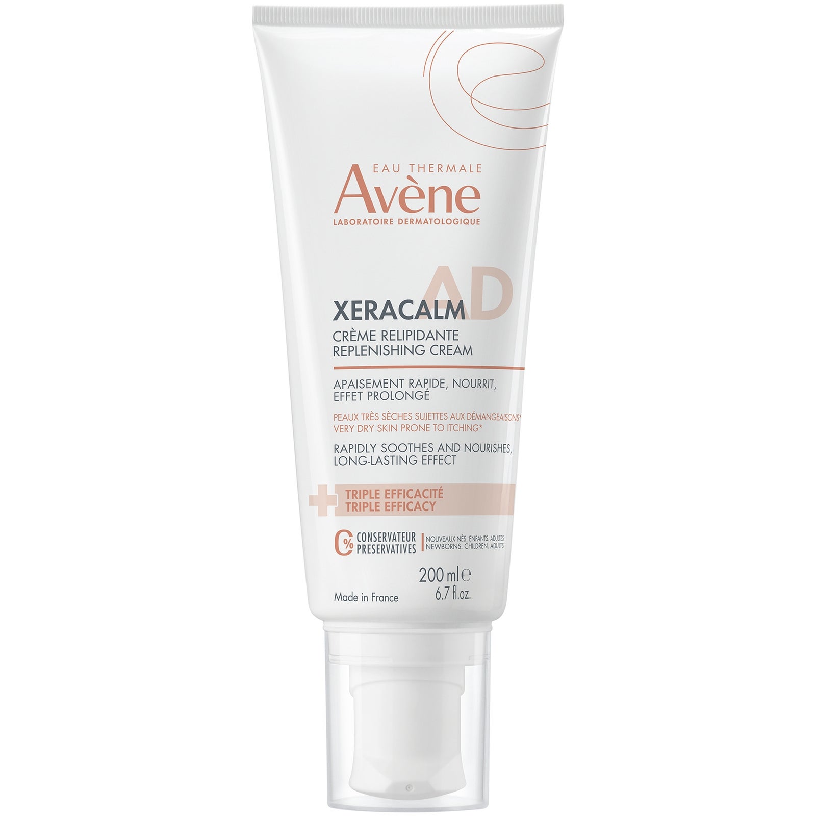 Avène XeraCalm A.D - Replenishing Cream for Dry, Itchy Skin 200ml