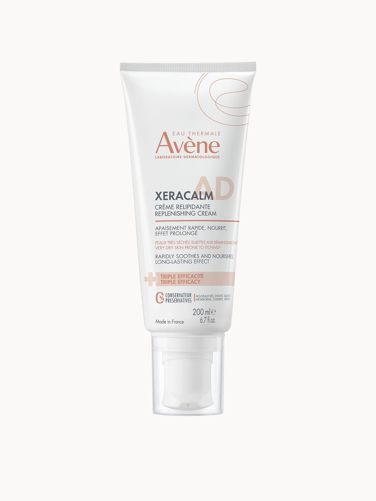 Avène XeraCalm A.D - Replenishing Cream for Dry, Itchy Skin 200ml