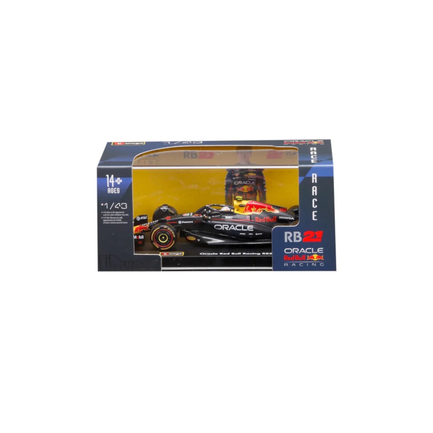 Bburago F1 Red Bull Racing RB21 2025 Tsunoda With Helmet 1:43 Scale Model