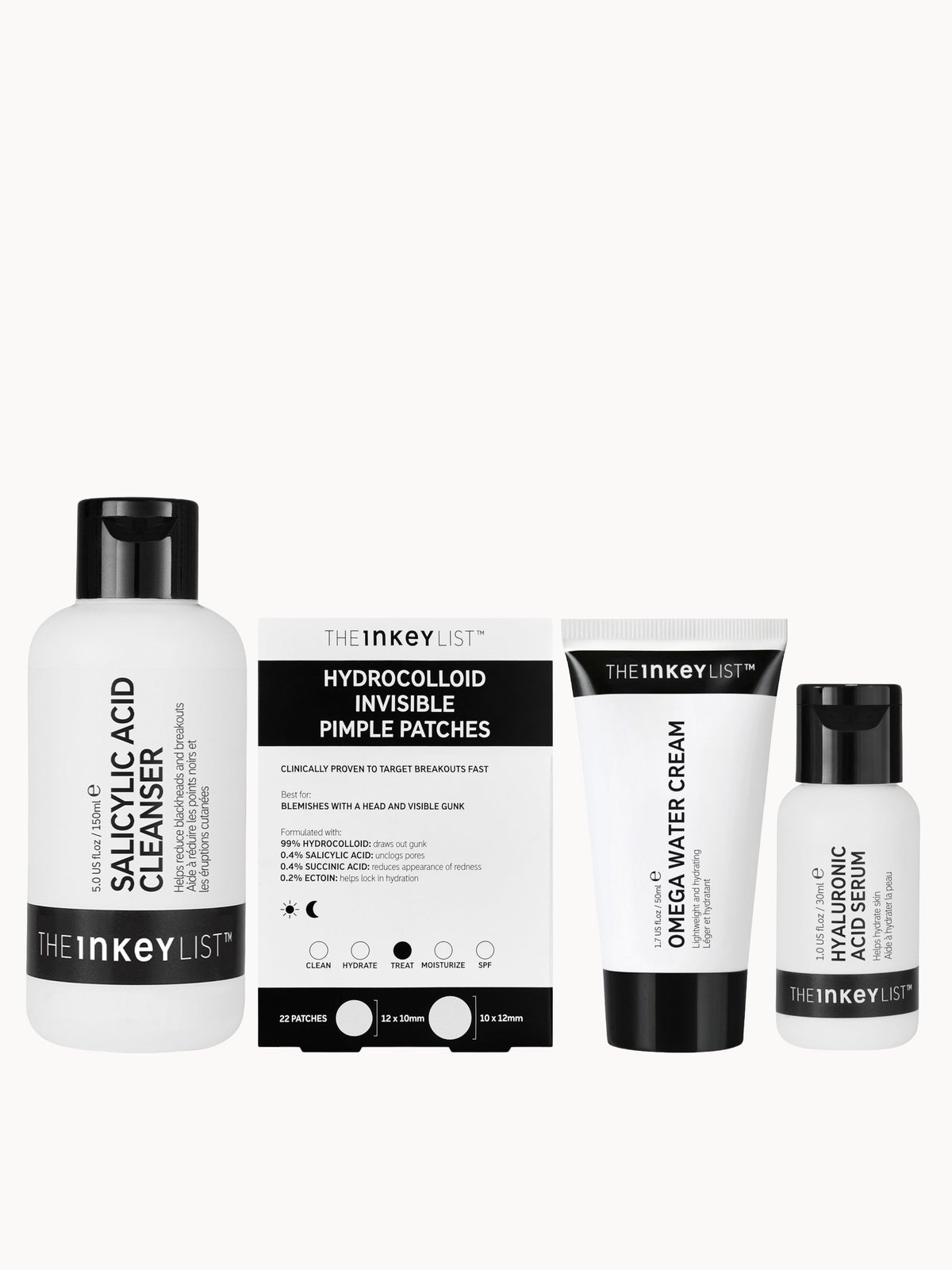 The INKEY List Clearer Skin Bundle