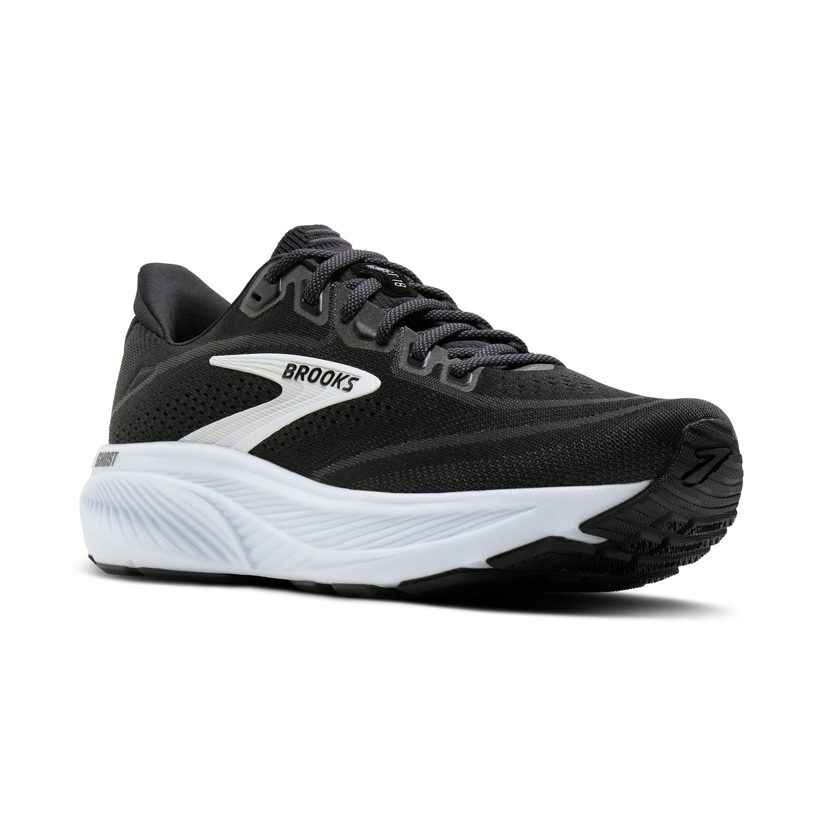 Brooks - Men's - Ghost 18 - Running Shoe - Black