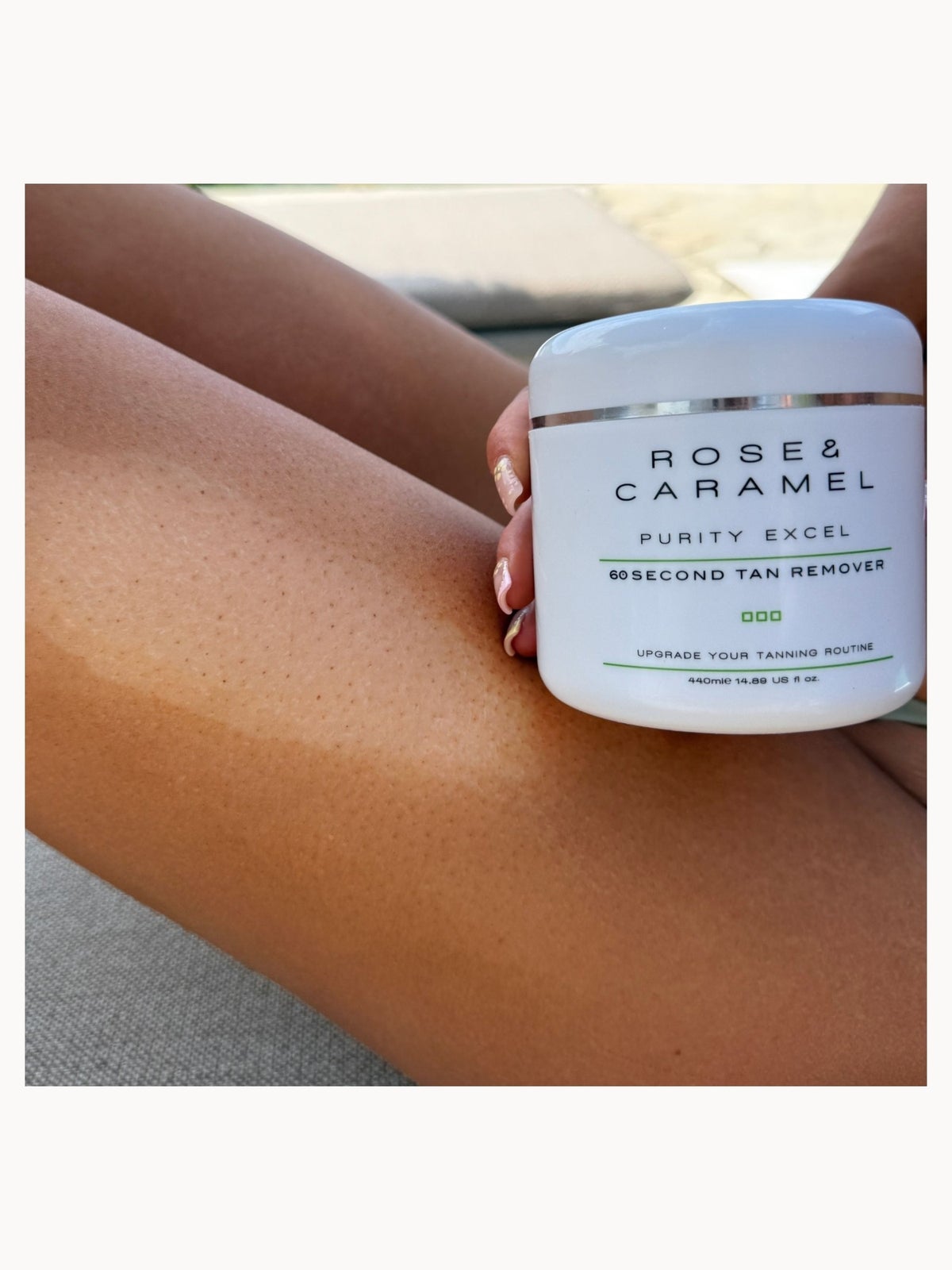 Rose & Caramel Purity Excel 60 Second Self Tan Remover 440ml 3