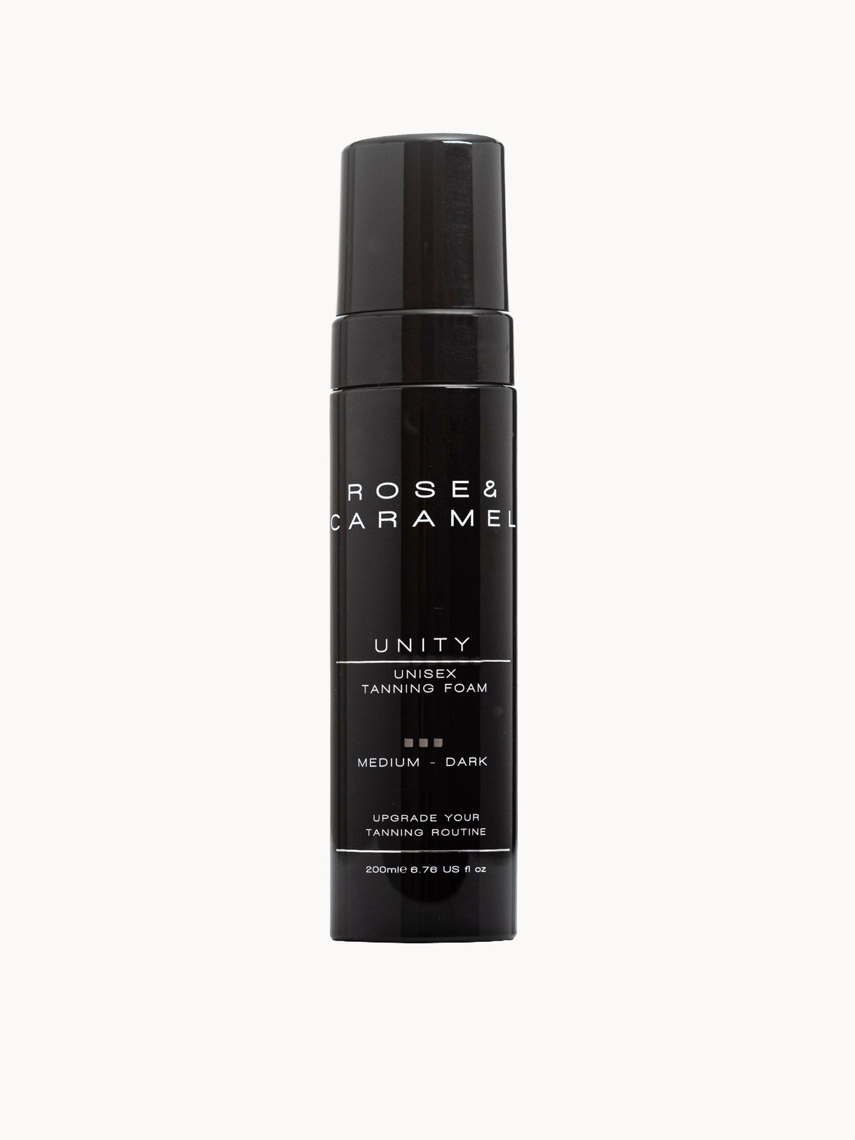 Rose & Caramel Unity Unisex Medium Dark Tanning Foam 200ml