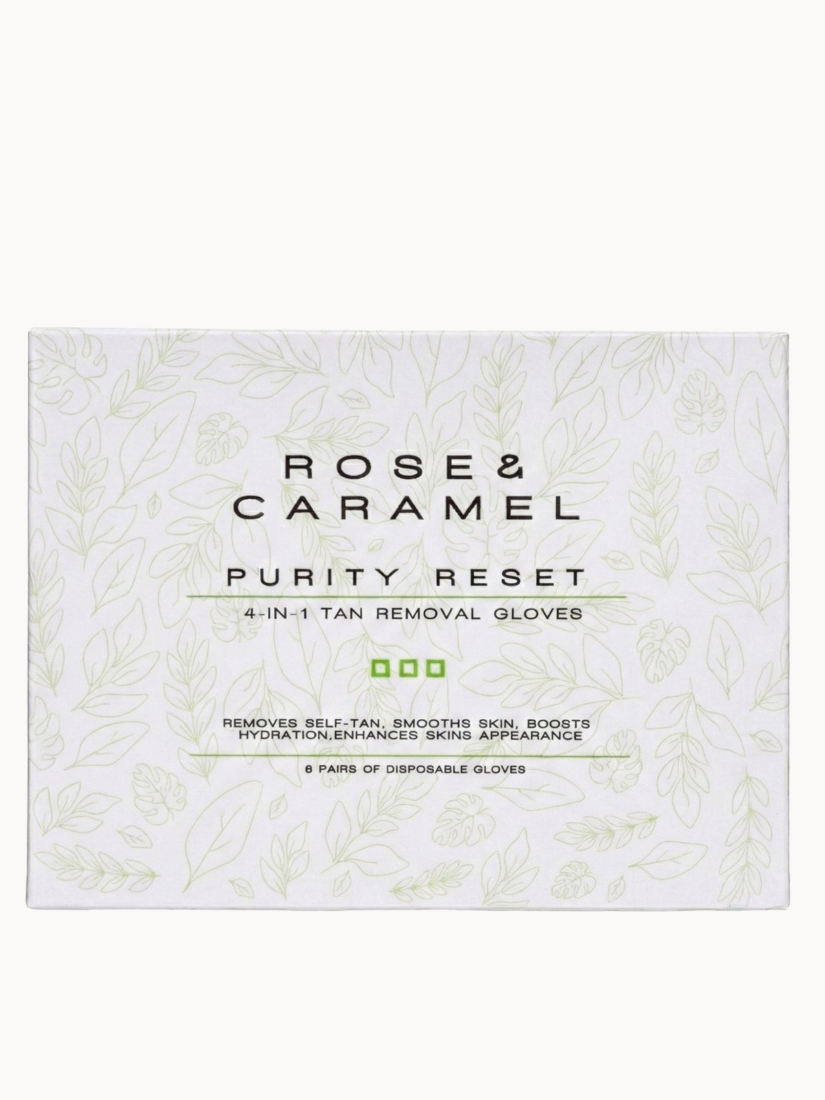 Rose & Caramel Purity Reset 4in1 Tan Removing Gloves 150g
