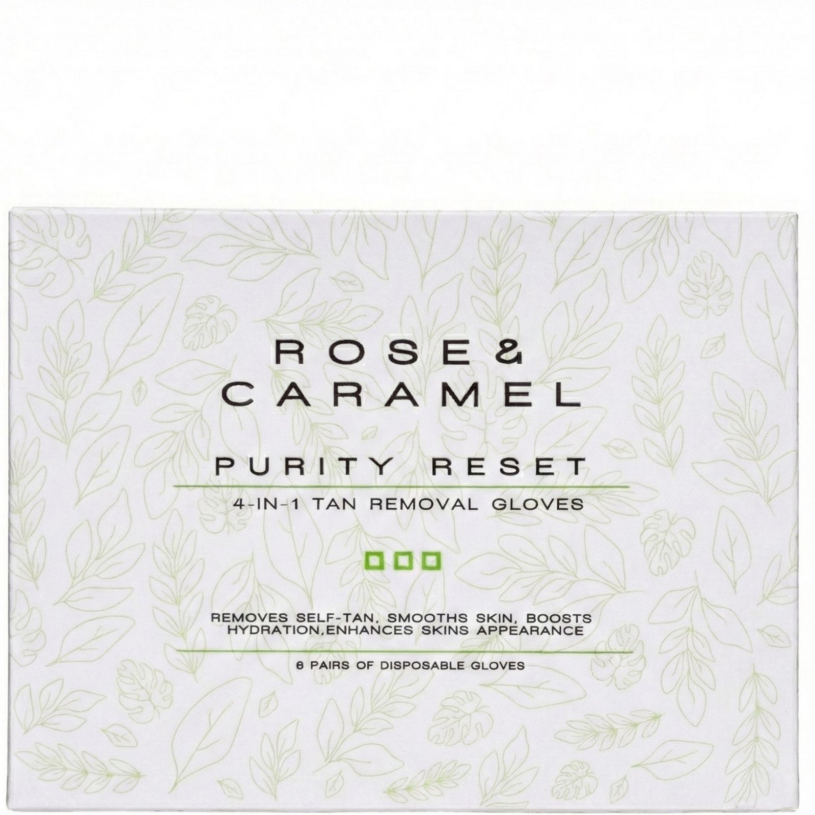 Rose & Caramel Purity Reset 4in1 Tan Removing Gloves 150g