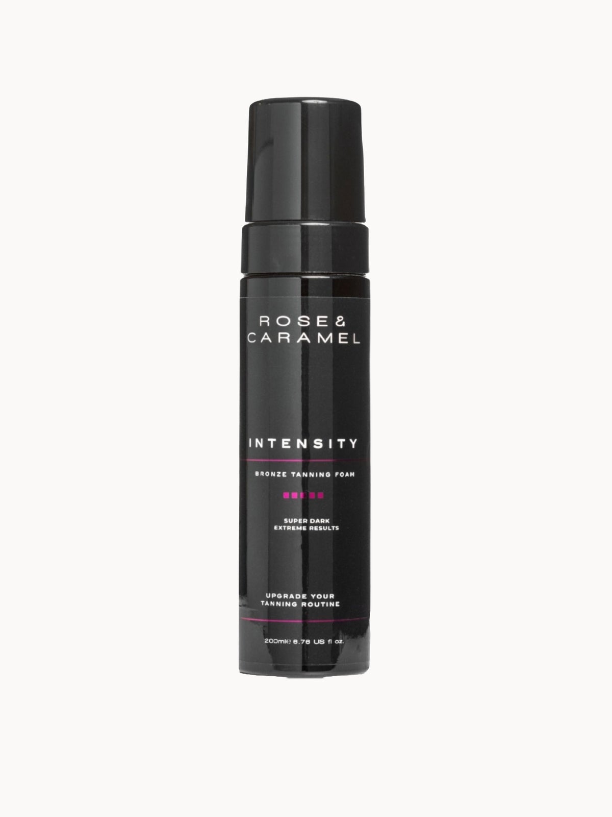 Rose & Caramel Intensity Bronze Super Dark Tanning Foam 200ml