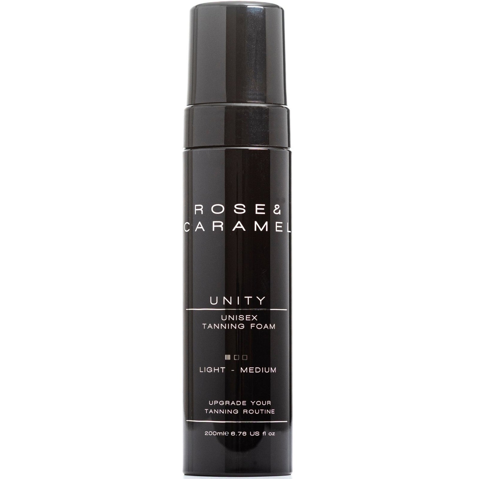 Rose & Caramel Unity Unisex Light Medium Tanning Foam 200ml