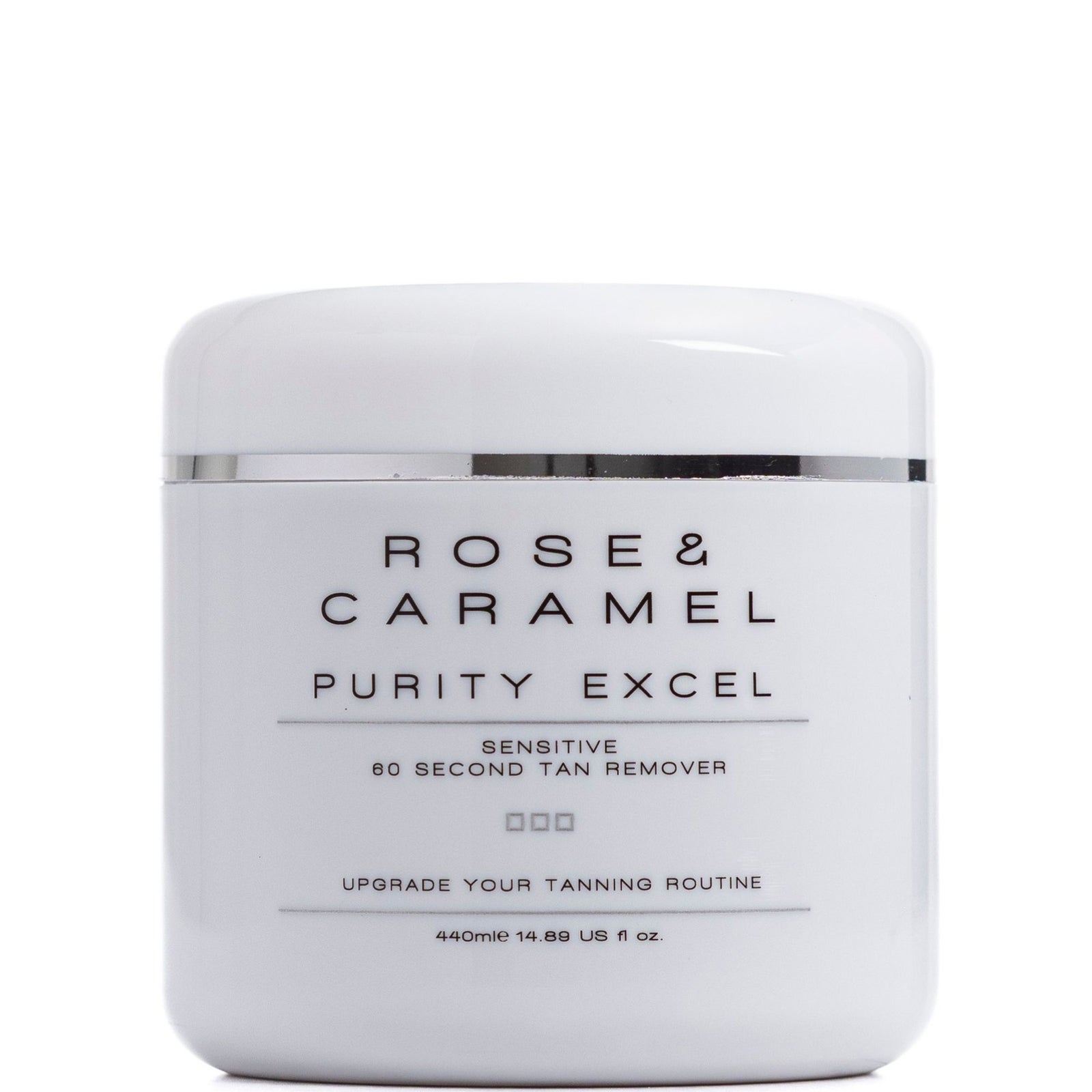 Rose & Caramel Purity Excel Sensitive 60 Second Self Tan Remover 440ml
