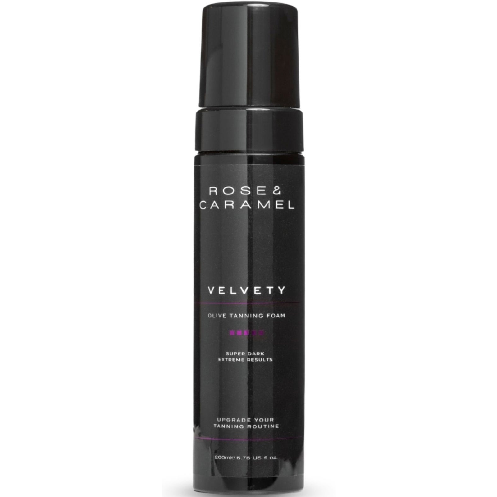 Rose & Caramel Velvety Olive Super Dark Tanning Foam 200ml