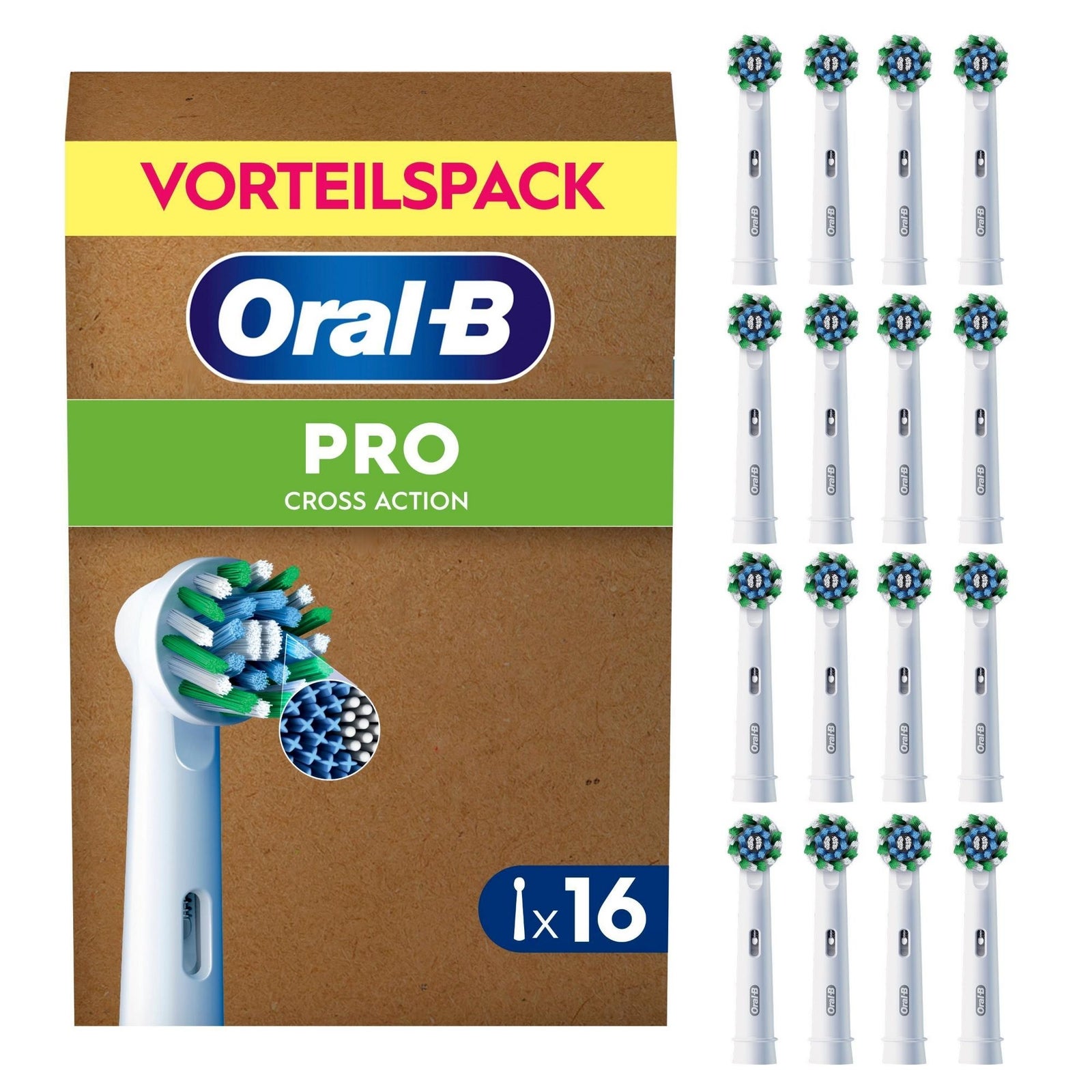 Oral-B Pro Crossaction 16Er Ffu Aufsteckbürsten - Bild 4