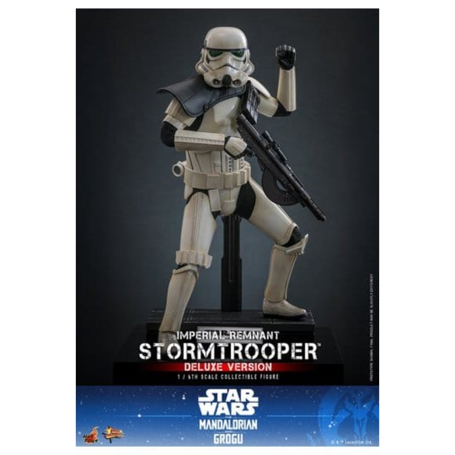 Hot Toys Star Wars: The Mandalorian & Grogu Movie Masterpiece Action Figure1/6 Imperial Remnant Stormtrooper(Deluxe Version)30cm