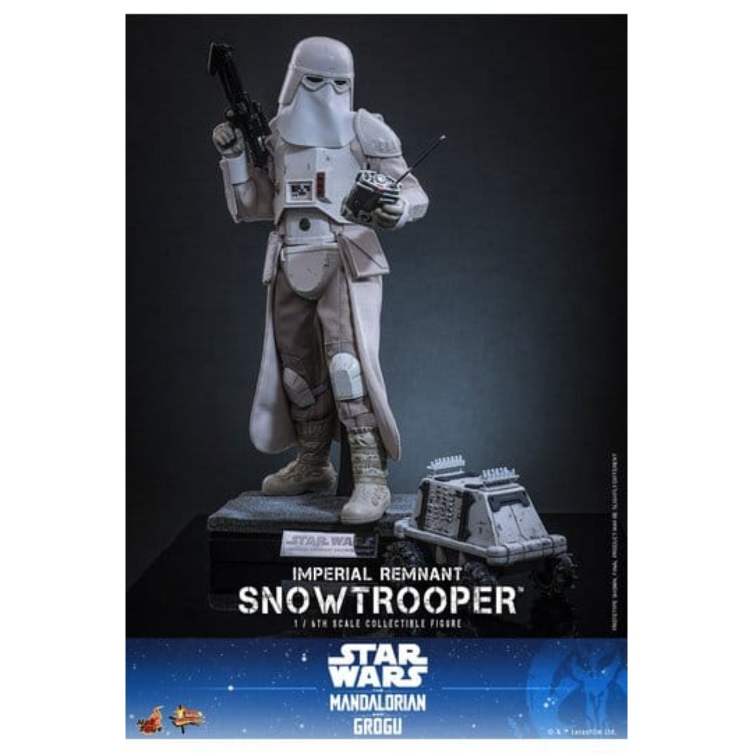 Hot Toys Star Wars: The Mandalorian & Grogu Movie Masterpiece Action Figure 1/6 Imperial Remnant Snowtrooper 30 cm