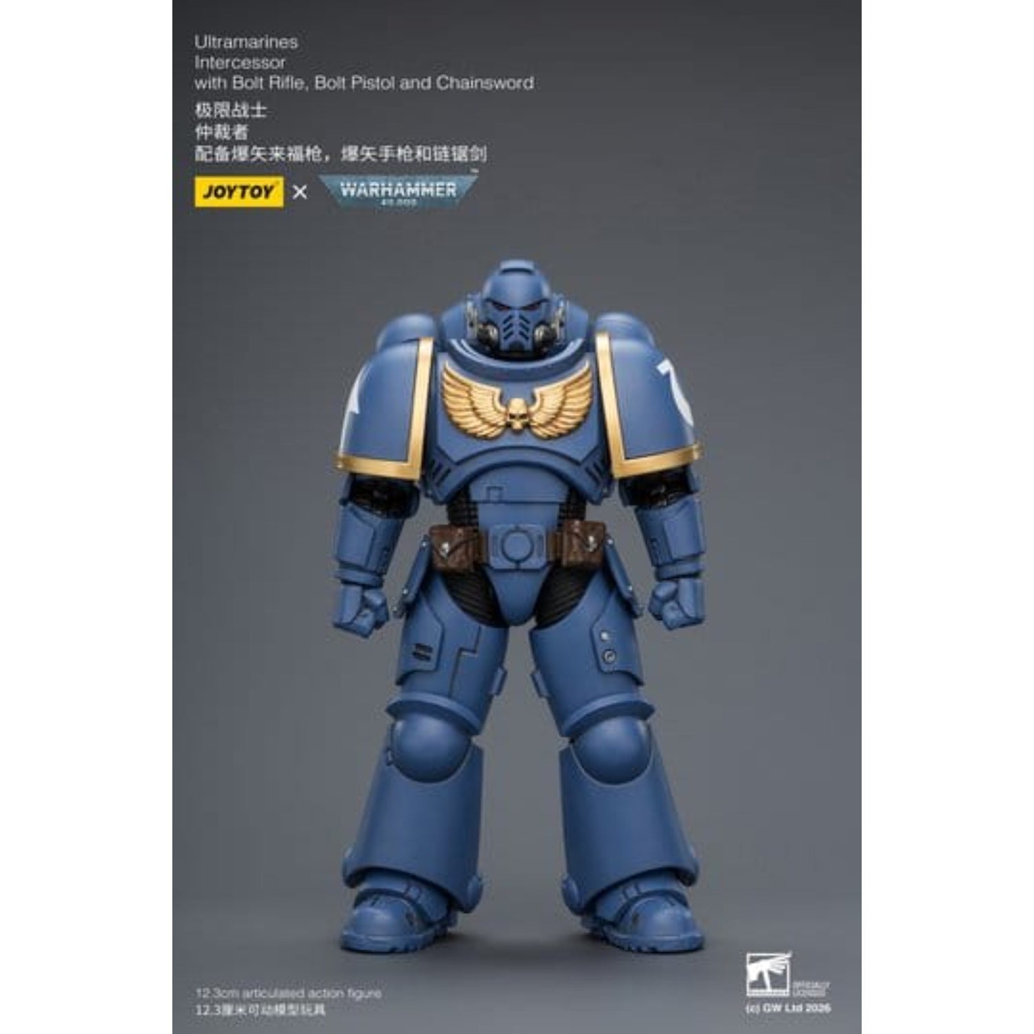Warhammer 40,000 Action Figure Ultramarines Intercessor 12 cm