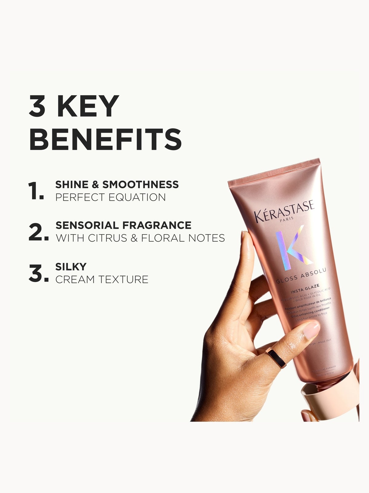 Kerastase Gloss Absolu Shampoo and Conditioner & Mini Glaze Drops Oil 4