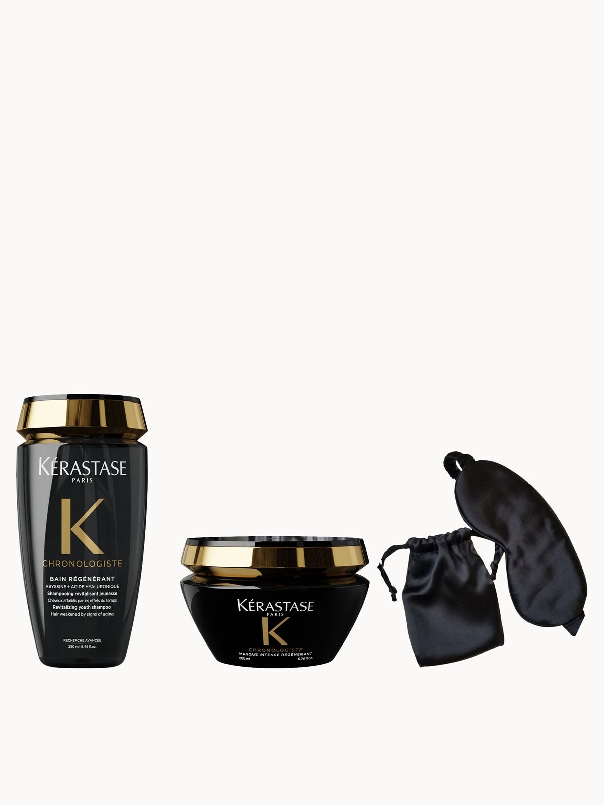Kerastase Chronologiste Shampoo And Masque With Exclusive Night Eye Mask