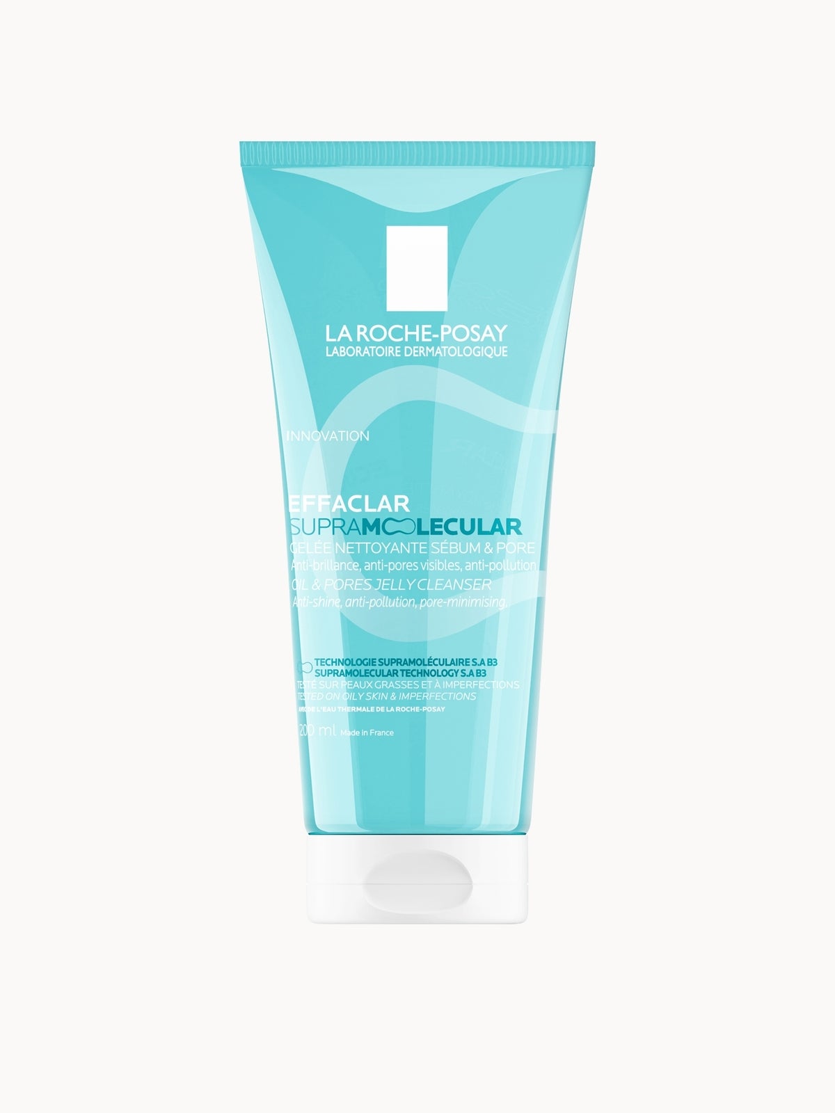 La Roche-posay Effaclar Supramolecular Face Jelly Cleanser For Oily Skin & Visible Pores With Salicylic Acid & Niac