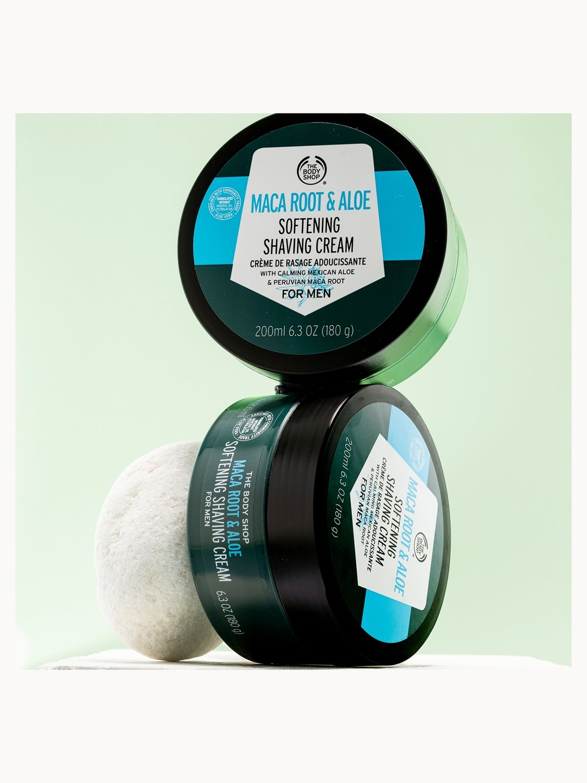 Maca Root & Aloe Softening Shaving Cream For Men, photo 2