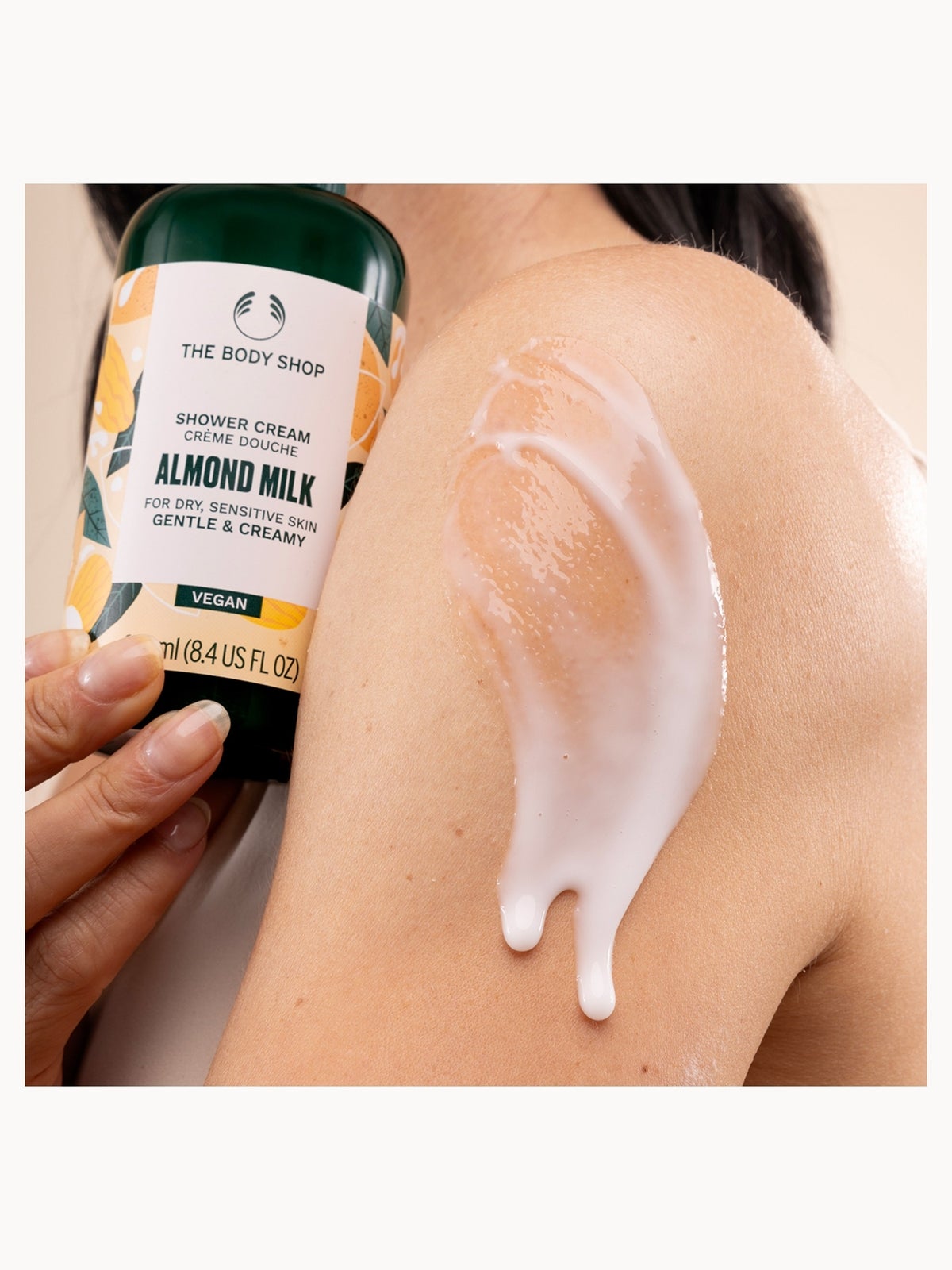 The Body Shop Almond Milk Shower Cream 250ml, photo 4