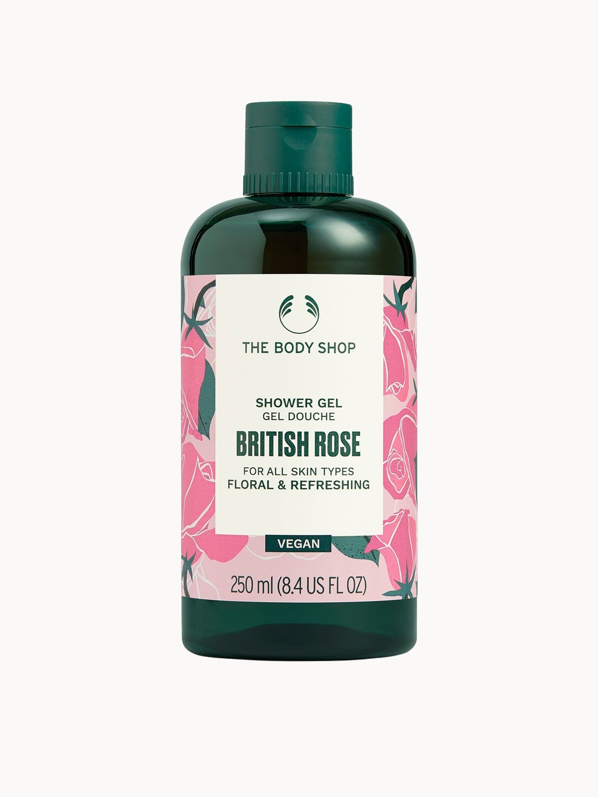 The Body Shop British Rose Shower Gel 250ml