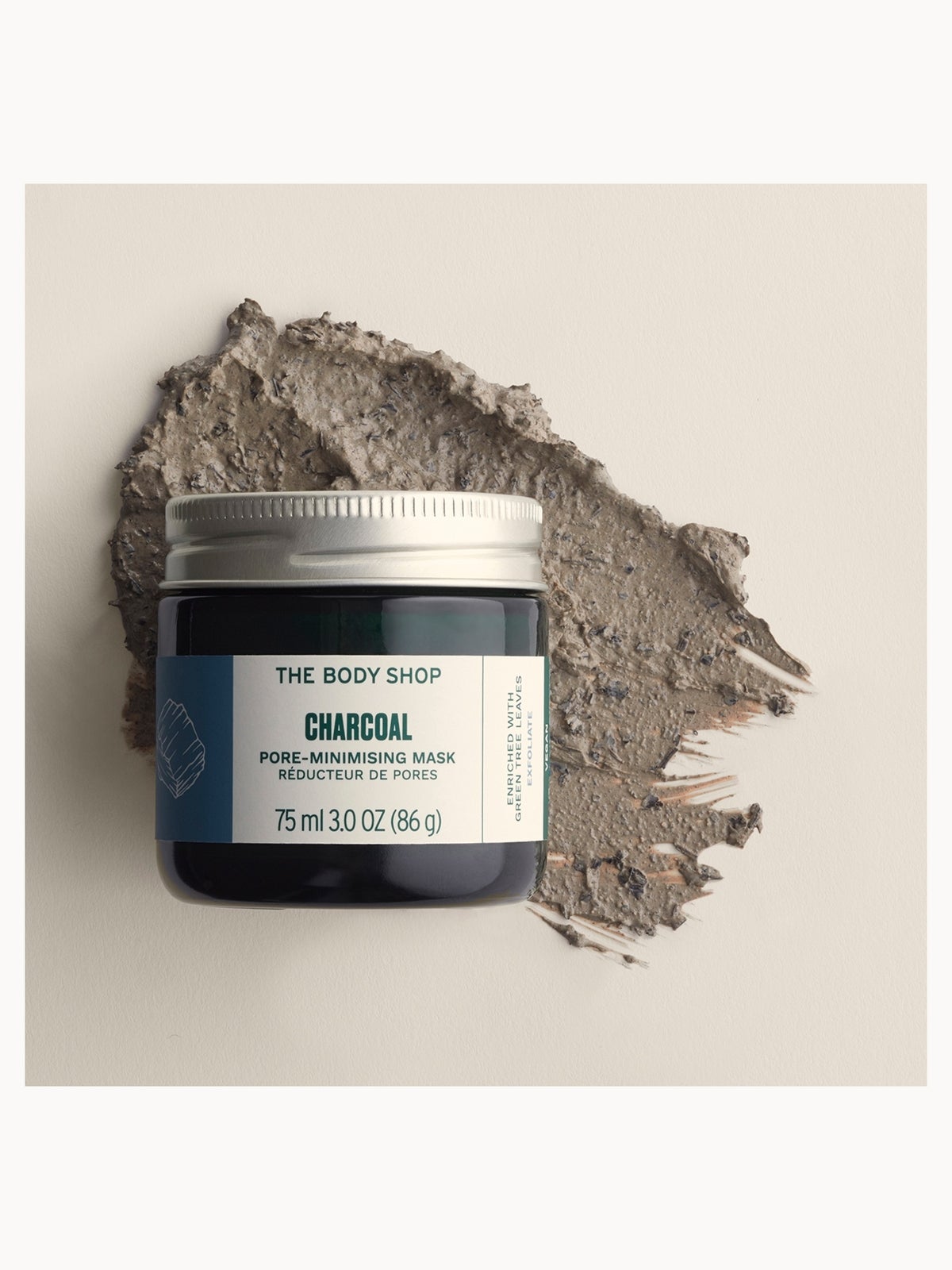 The Body Shop Charcoal Facial Mask 75ml, photo 4