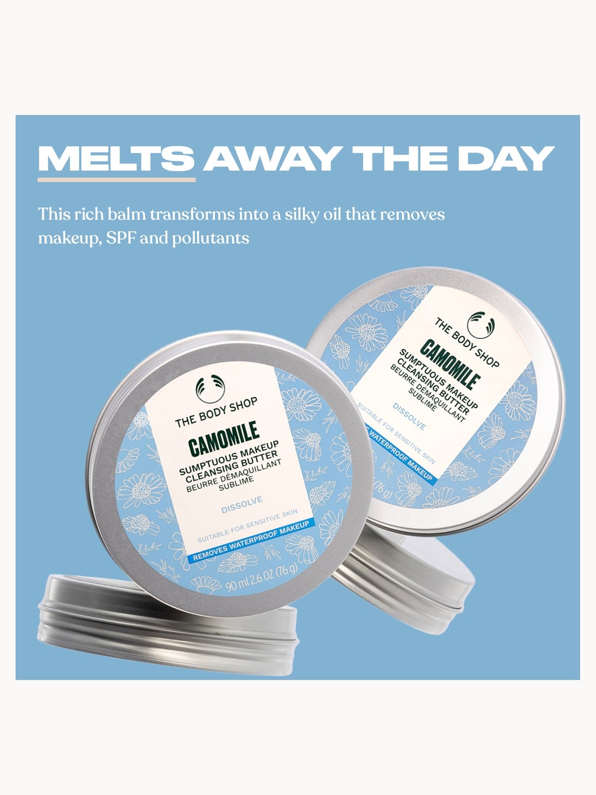 The Body Shop Camomile Cleansing Butter 90ml, photo 3