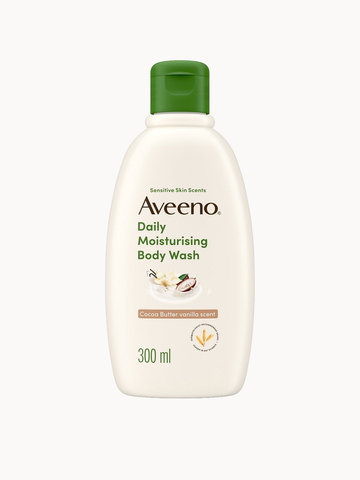 Aveeno Daily Moisturising Body Wash Cocoa Vanilla 300ml