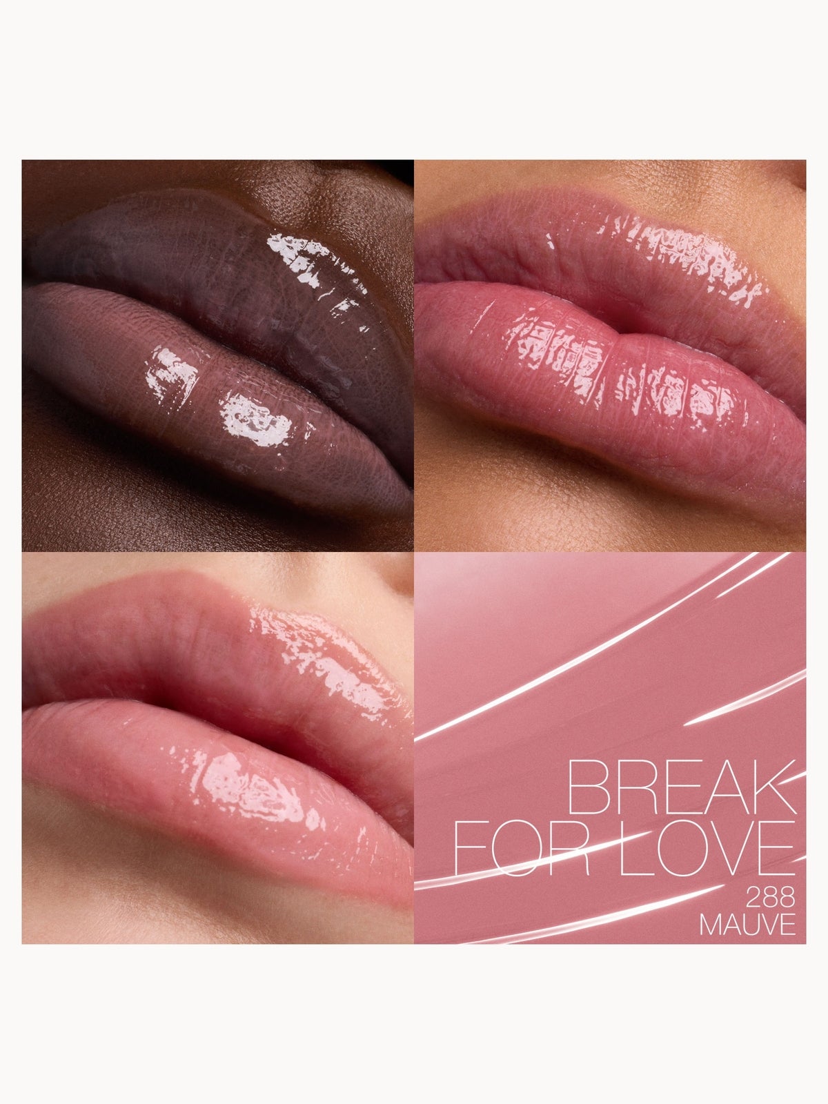 NARS Afterglow Lip Shine 5.5ml (Various Shades) - 288 – Break For Love 3