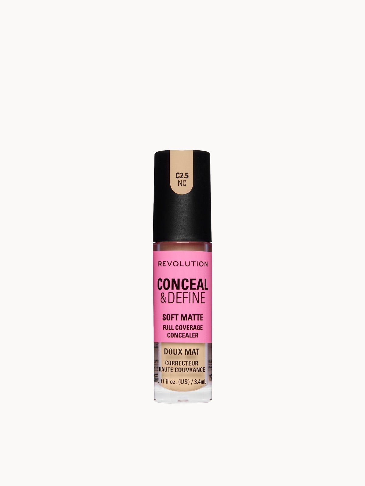 Revolution Conceal and Define Full Coverage Concealer (Various Shades) - C9W