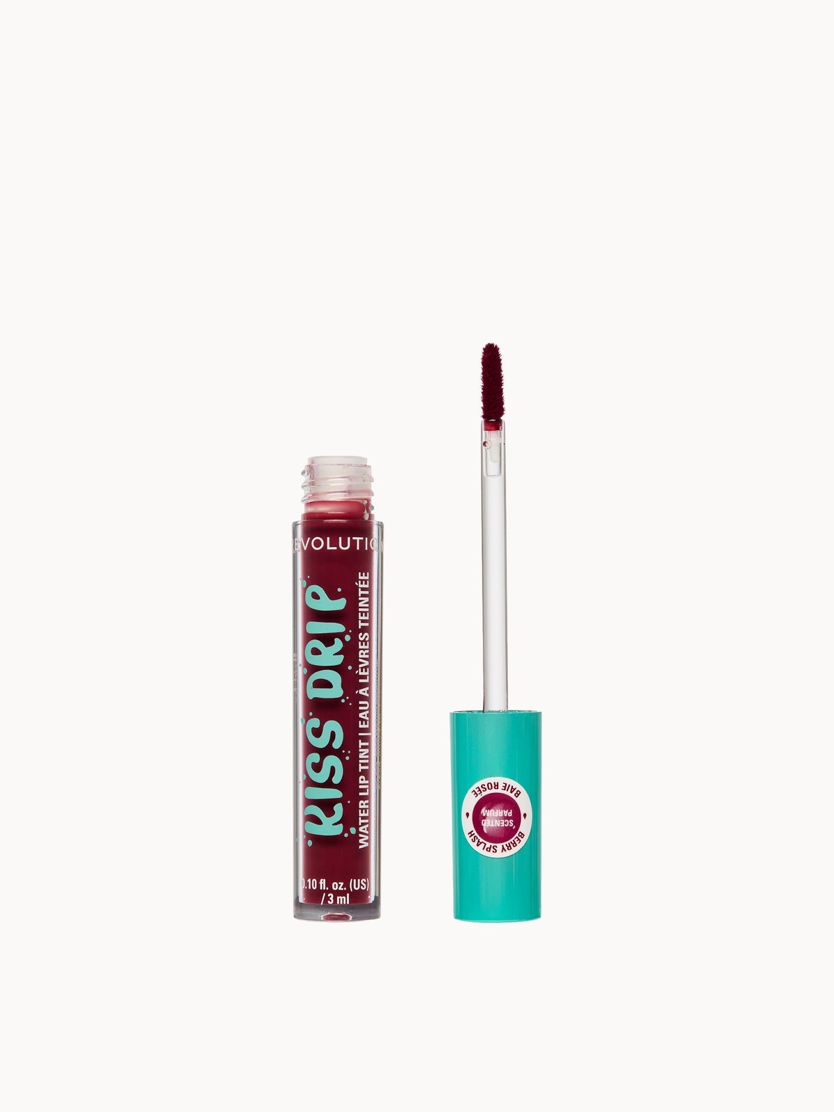 Revolution Kiss Drip Water Lip Tint (Various Shades) - Berry Splash 3
