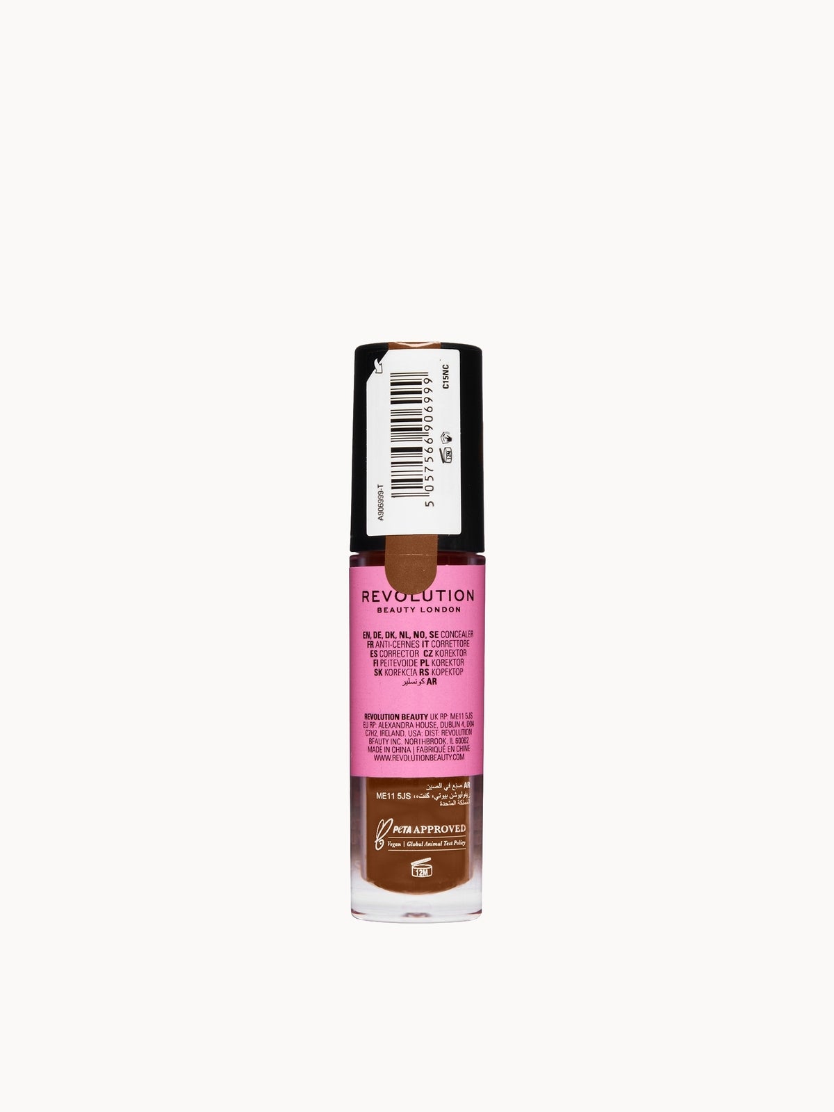 Revolution Conceal and Define Full Coverage Concealer (Various Shades) - C15NC 2