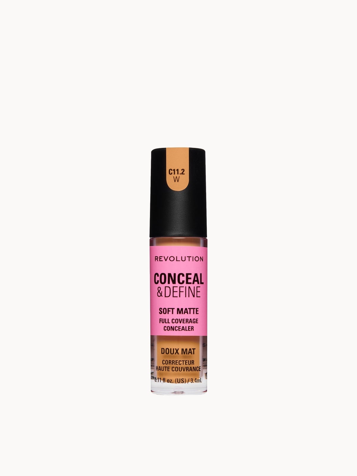 Revolution Conceal and Define Full Coverage Concealer (Various Shades) - C11.2W