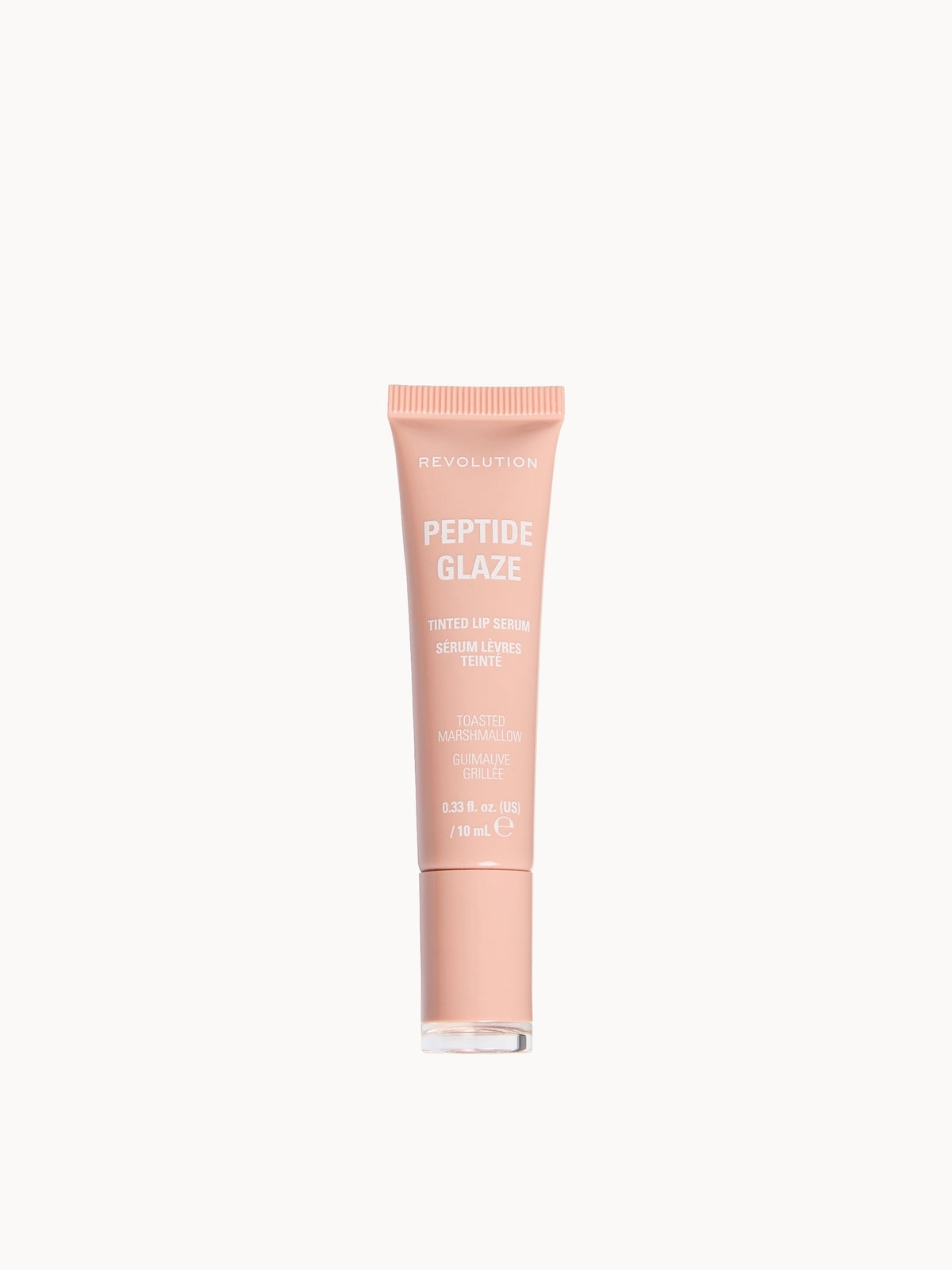 Revolution Peptide Glaze Tinted Lip Serum (Various Shades) - Toasted Marshmallow