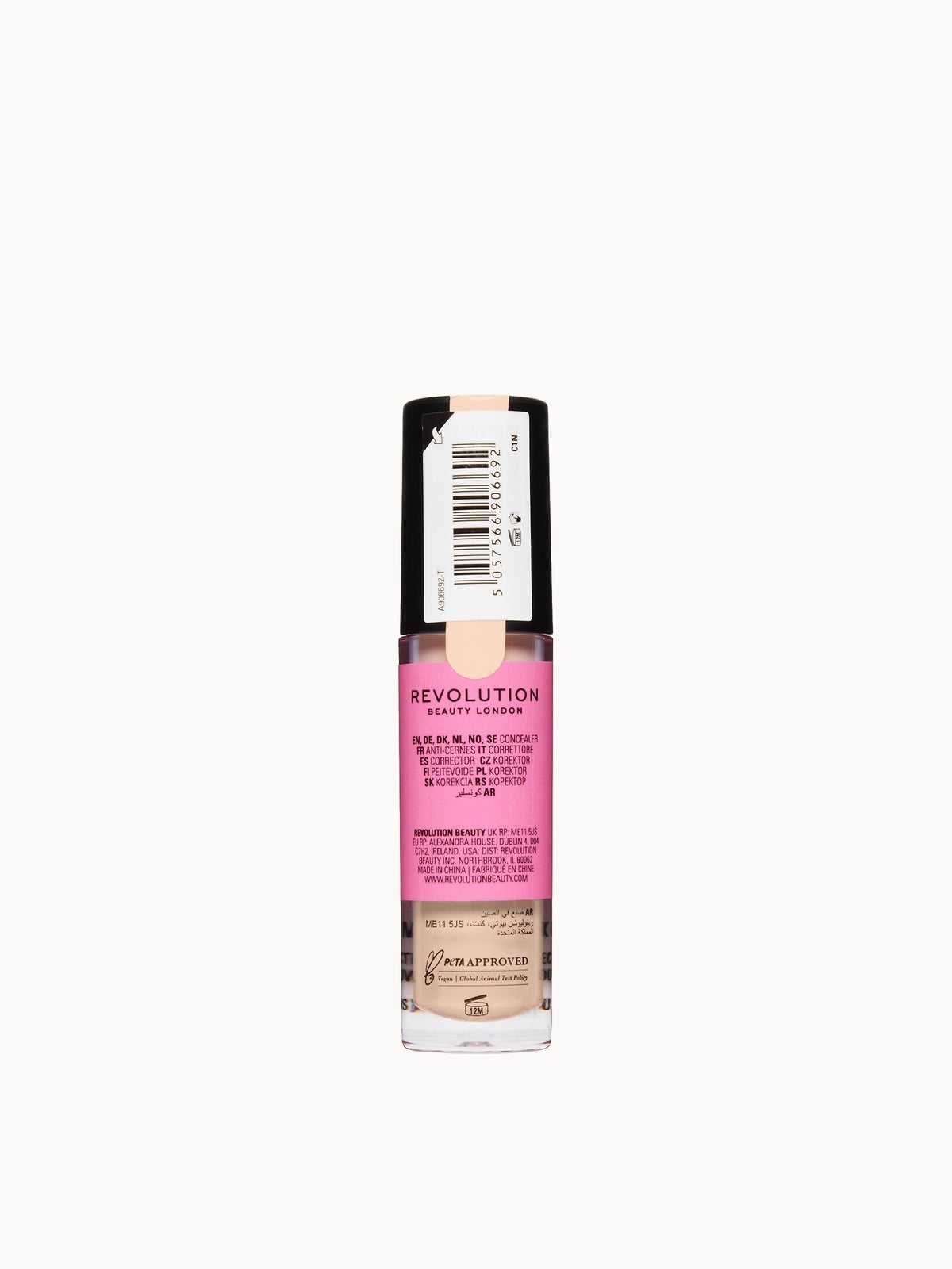 Revolution Conceal and Define Full Coverage Concealer (Various Shades) - C1N 2