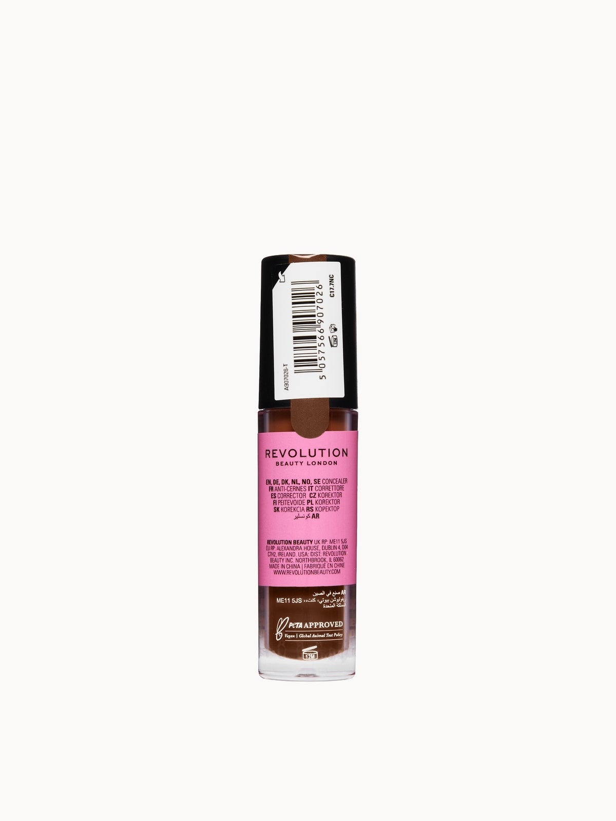 Revolution Conceal and Define Full Coverage Concealer (Various Shades) - C17.7NC 2