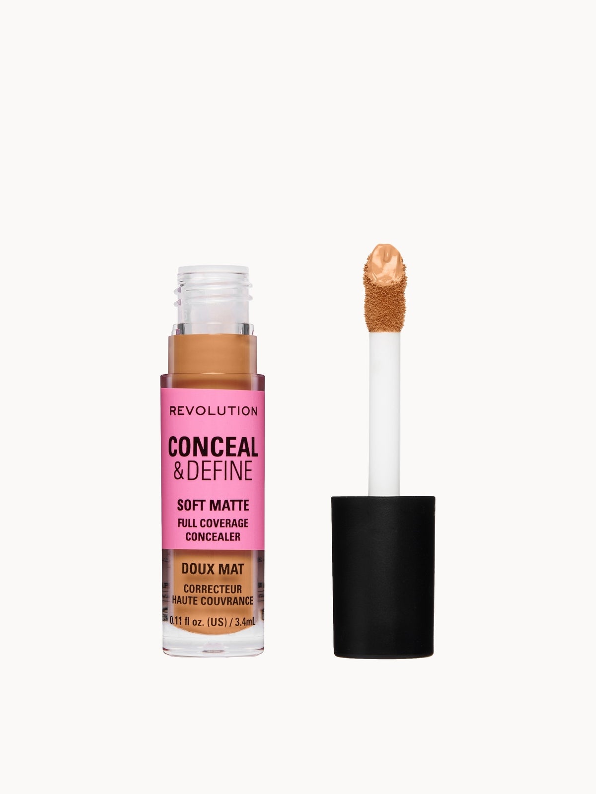 Revolution Conceal and Define Full Coverage Concealer (Various Shades) - C12C 3